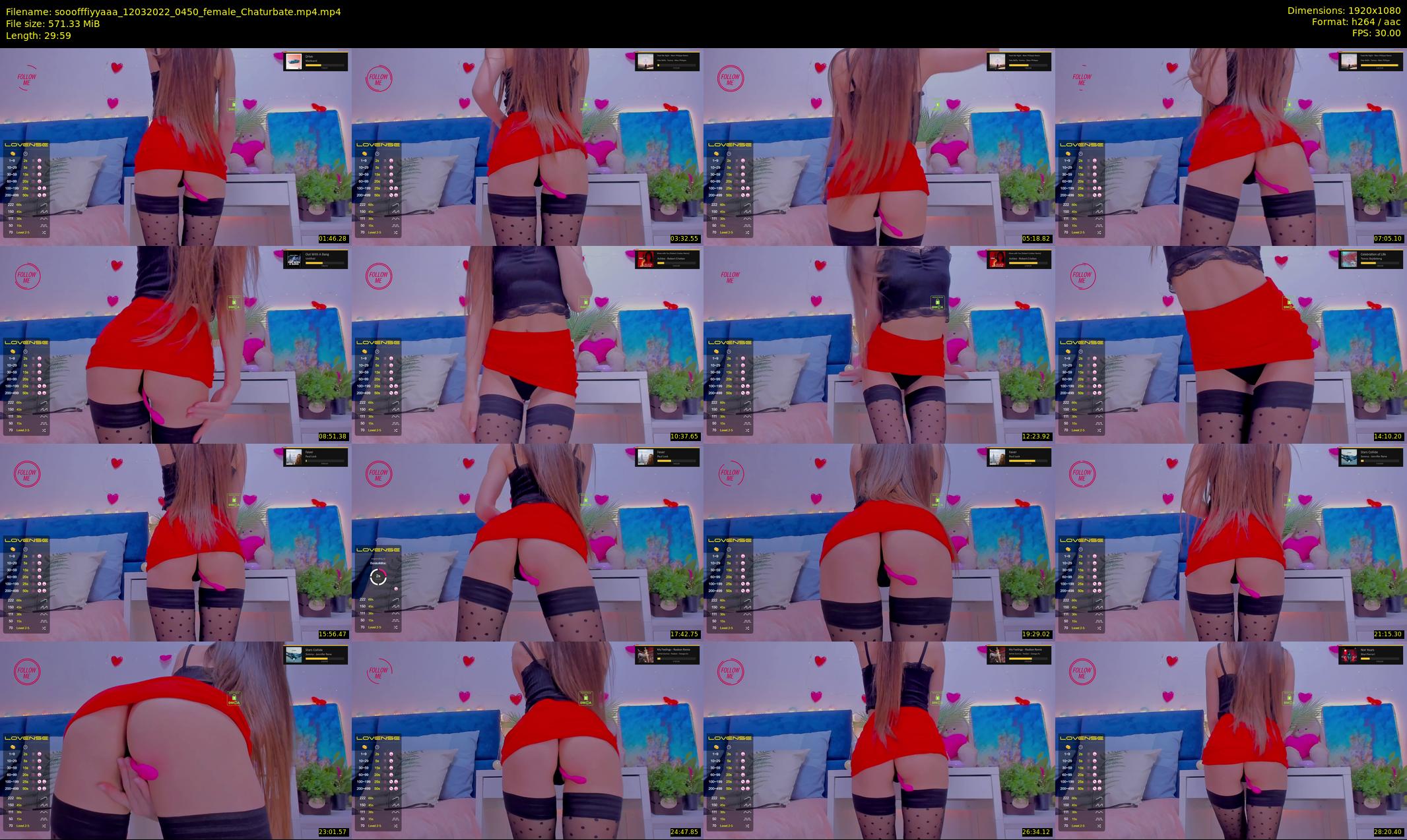 sooofffiyyaaa — 30 minute Chaturbate female cam show recording, 1080p, Mar 12, 2022