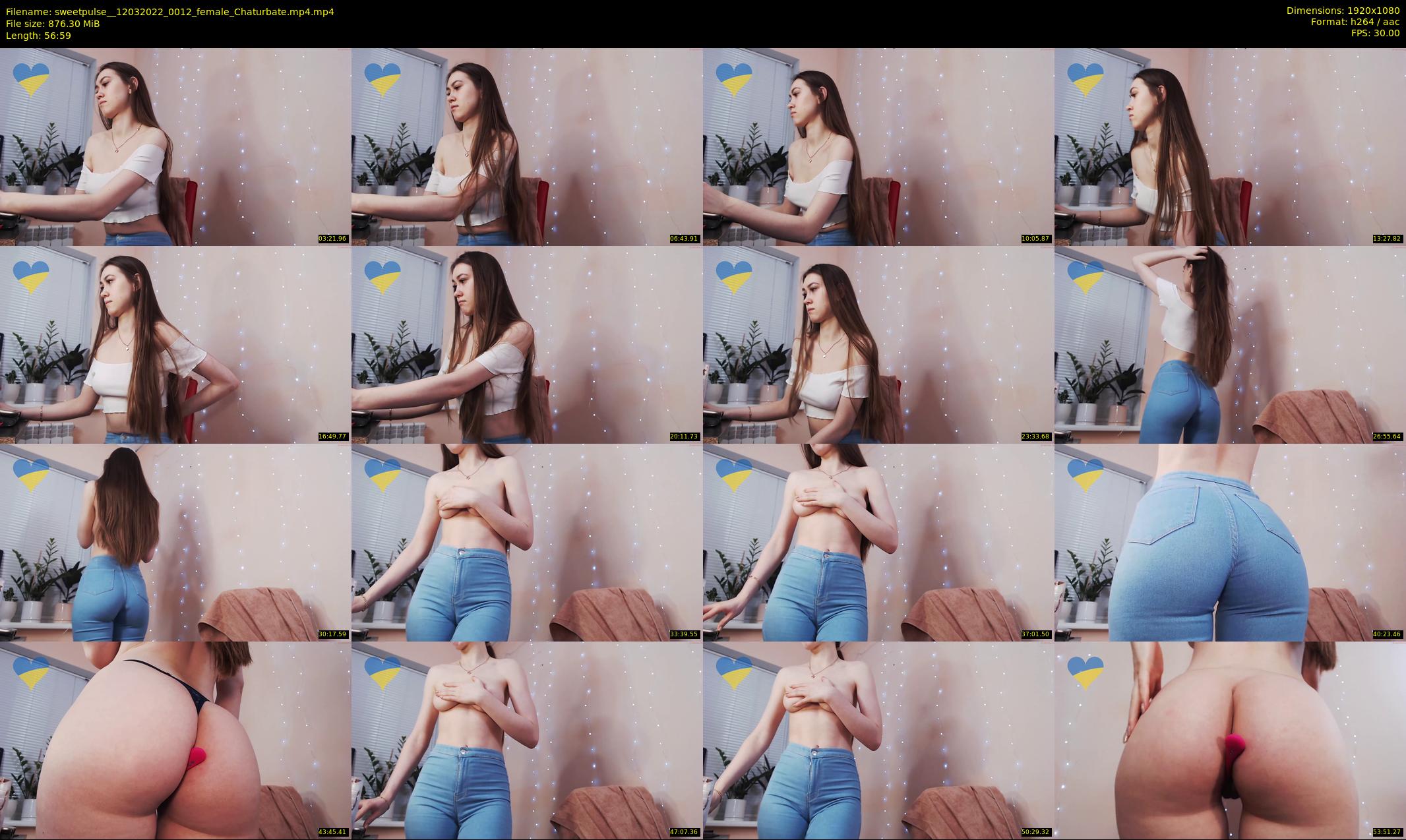 sweetpulse_ — 57 minute Chaturbate female cam show recording, 1080p, Mar 12, 2022