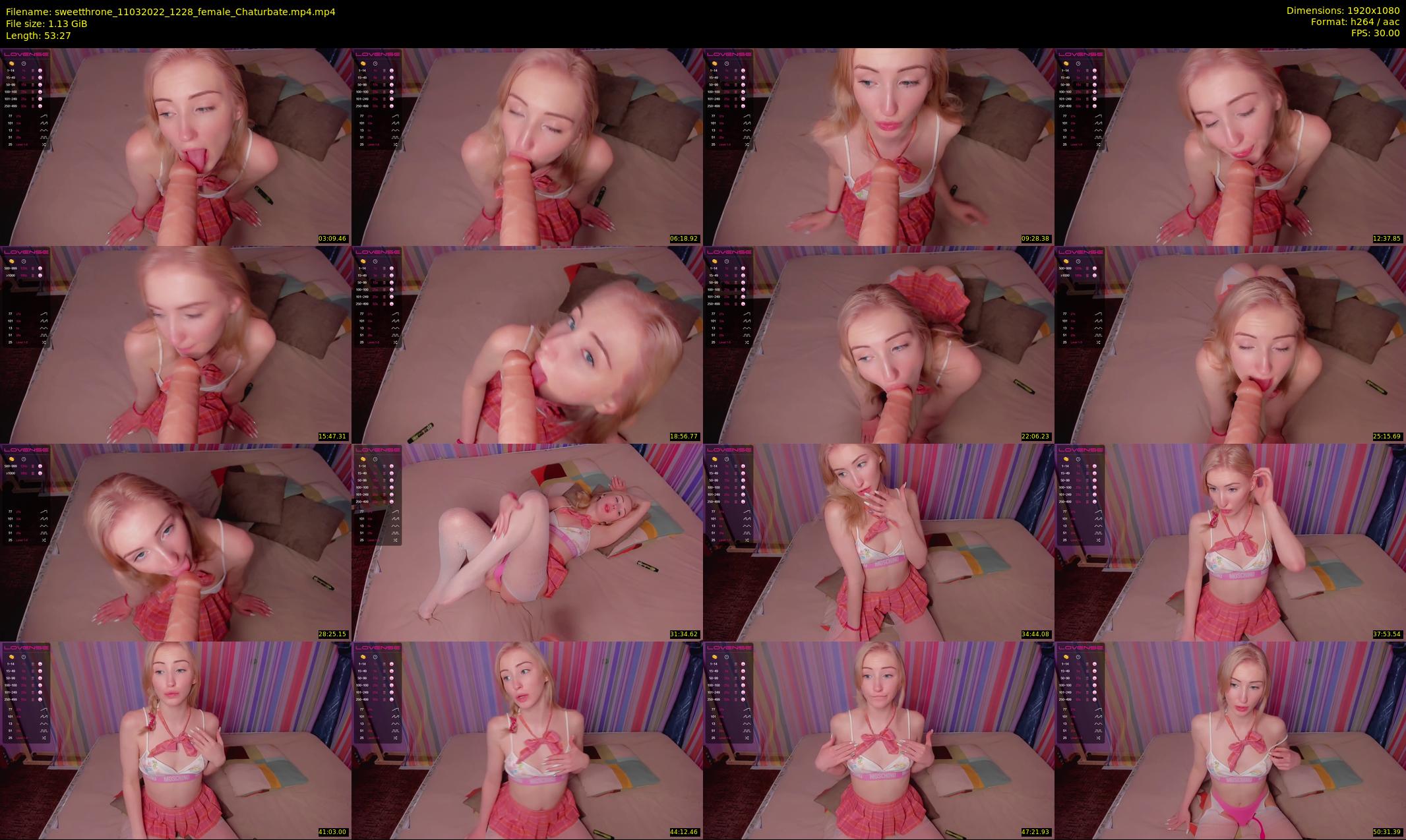 sweetthrone — 54 minute Chaturbate couple cam show recording, 1080p, Mar 11, 2022