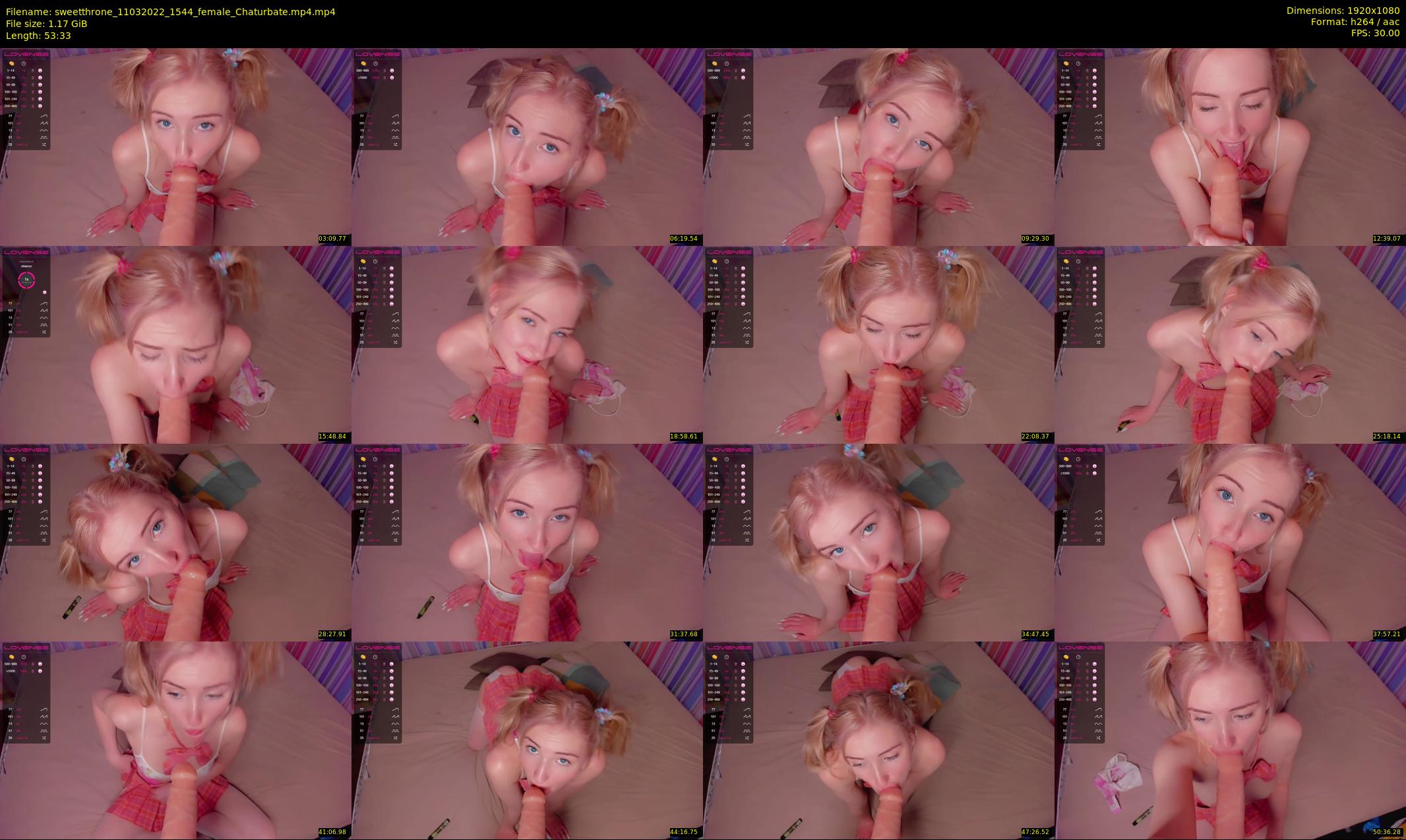 sweetthrone — 54 minute Chaturbate couple cam show recording, 1080p, Mar 11, 2022