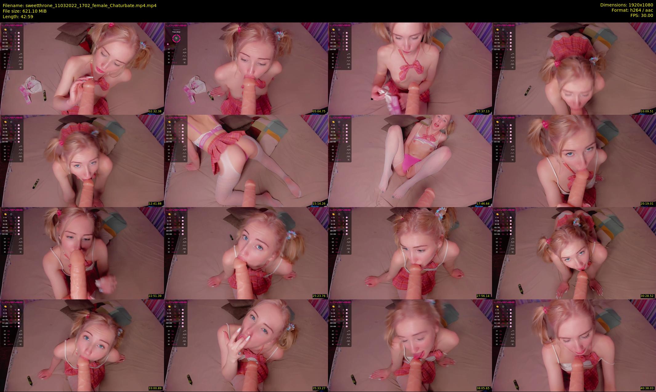 sweetthrone — 43 minute Chaturbate couple cam show recording, 1080p, Mar 11, 2022