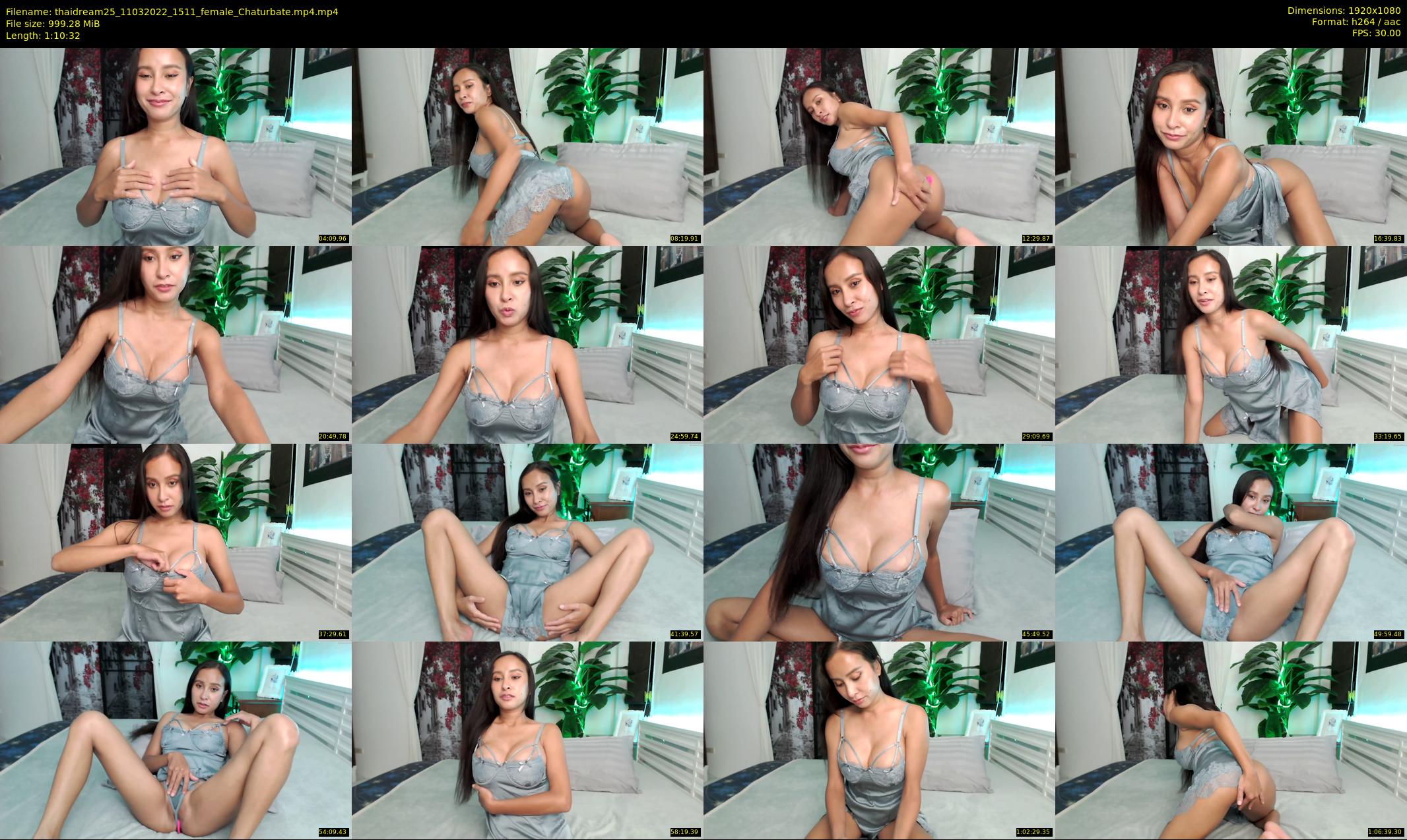thaidream25 — 71 minute Chaturbate female cam show recording, 1080p, Mar 11, 2022