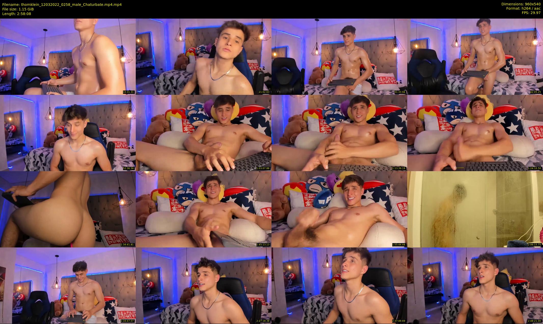 thomklein — 179 minute Chaturbate male cam show recording, 480p, Mar 12, 2022