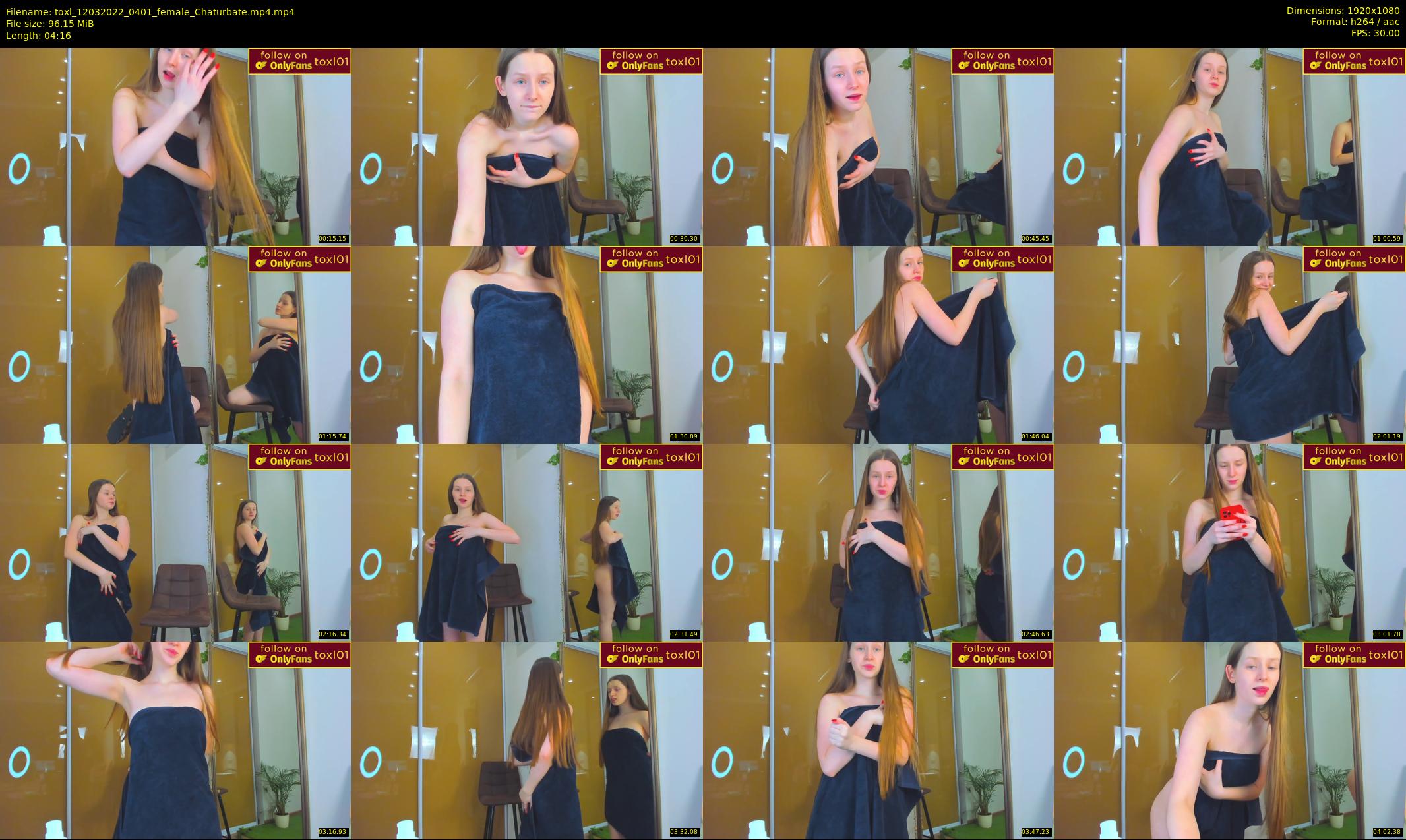 toxl — 5 minute Chaturbate female cam show recording, 1080p, Mar 12, 2022