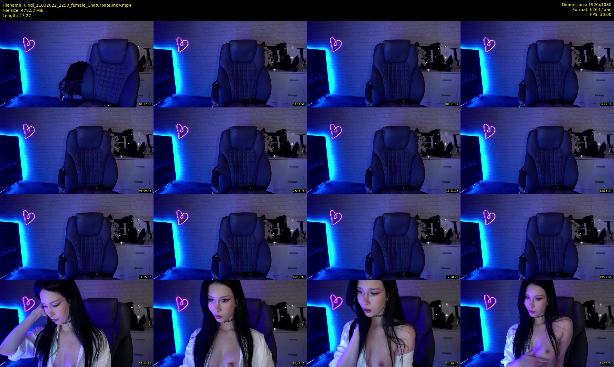 uindi — 28 minute Chaturbate female cam show recording, 1080p, Mar 11, 2022