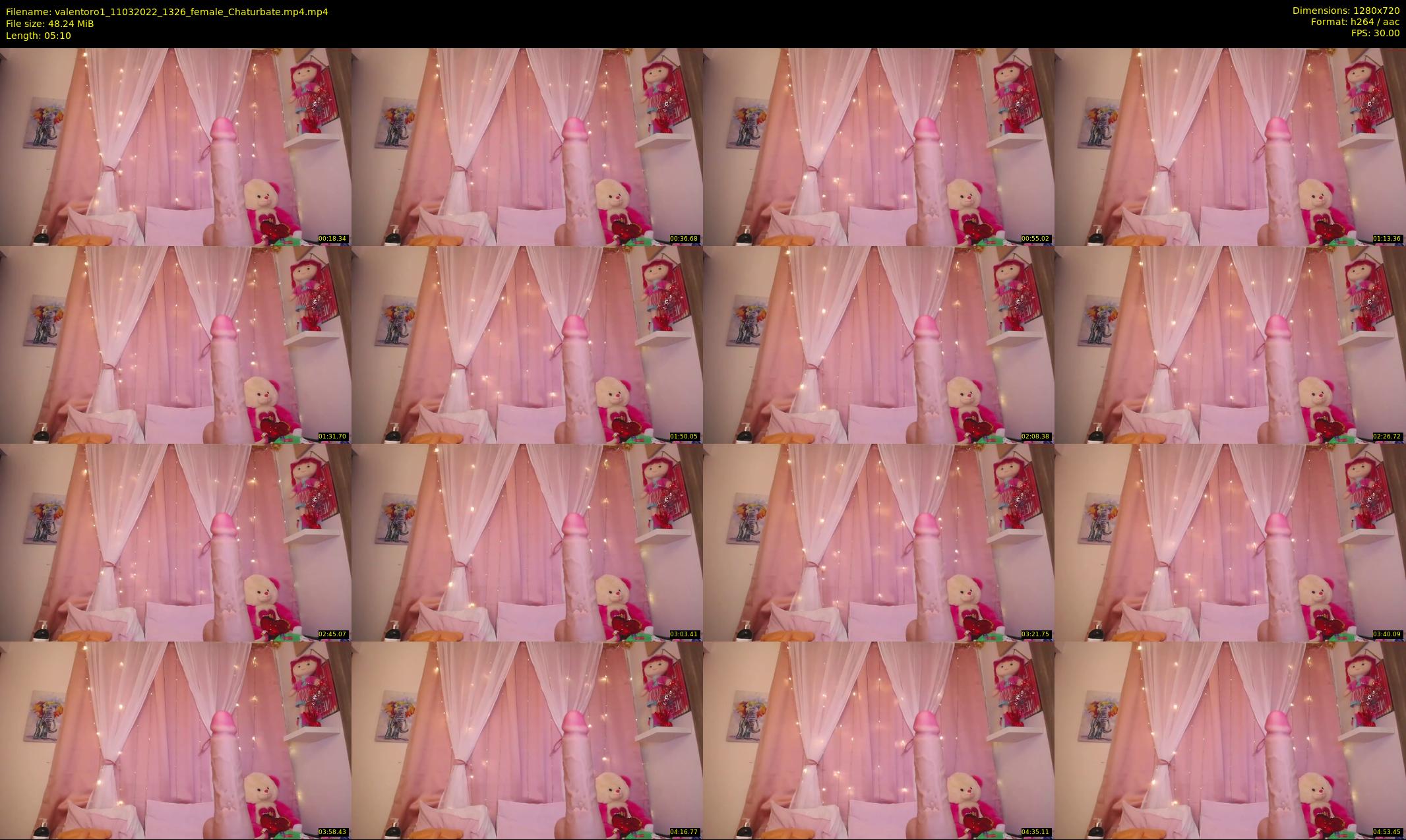 valentoro1 — 6 minute Chaturbate female cam show recording, 720p, Mar 11, 2022