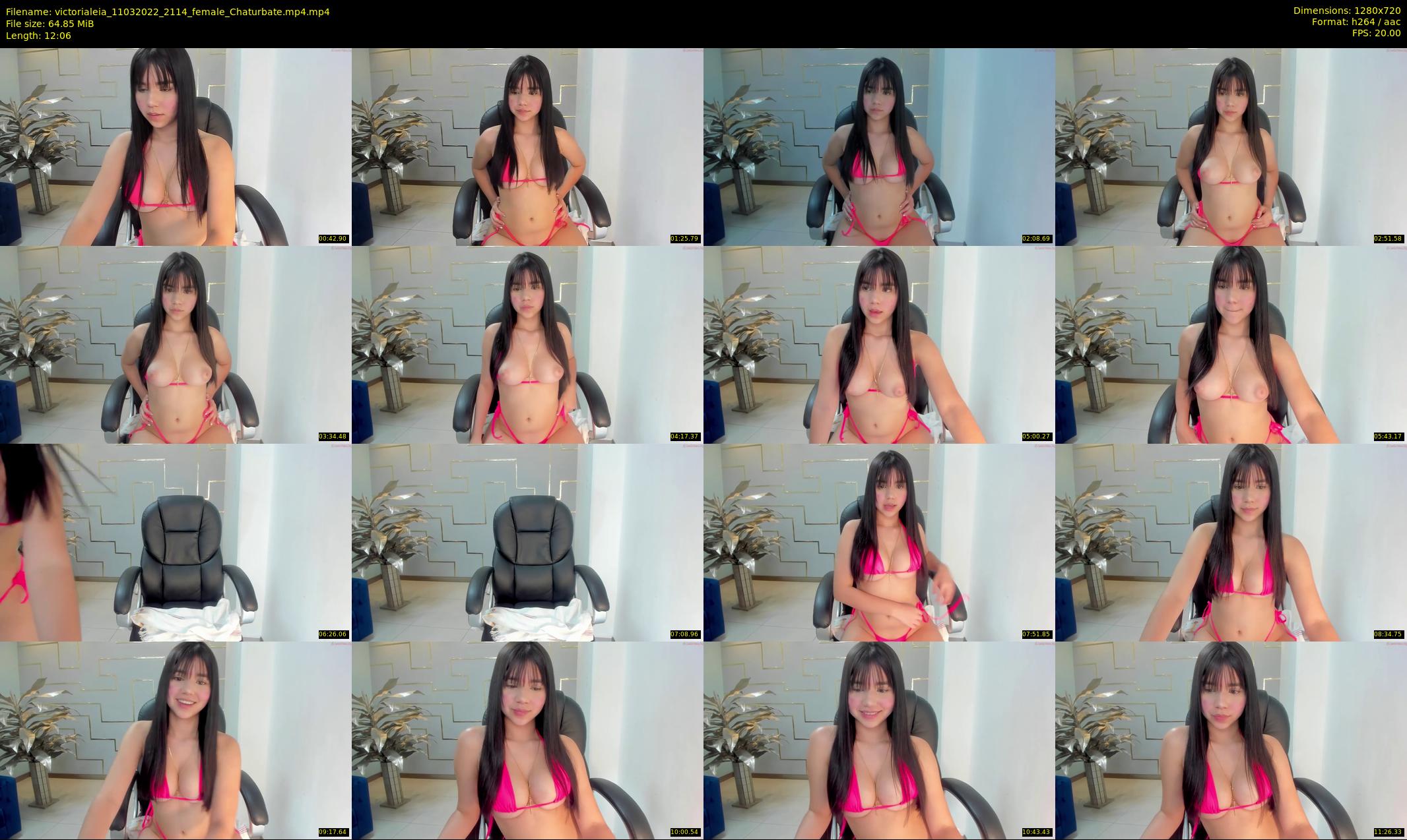 victorialeia — 13 minute Chaturbate female cam show recording, 720p, Mar 11, 2022