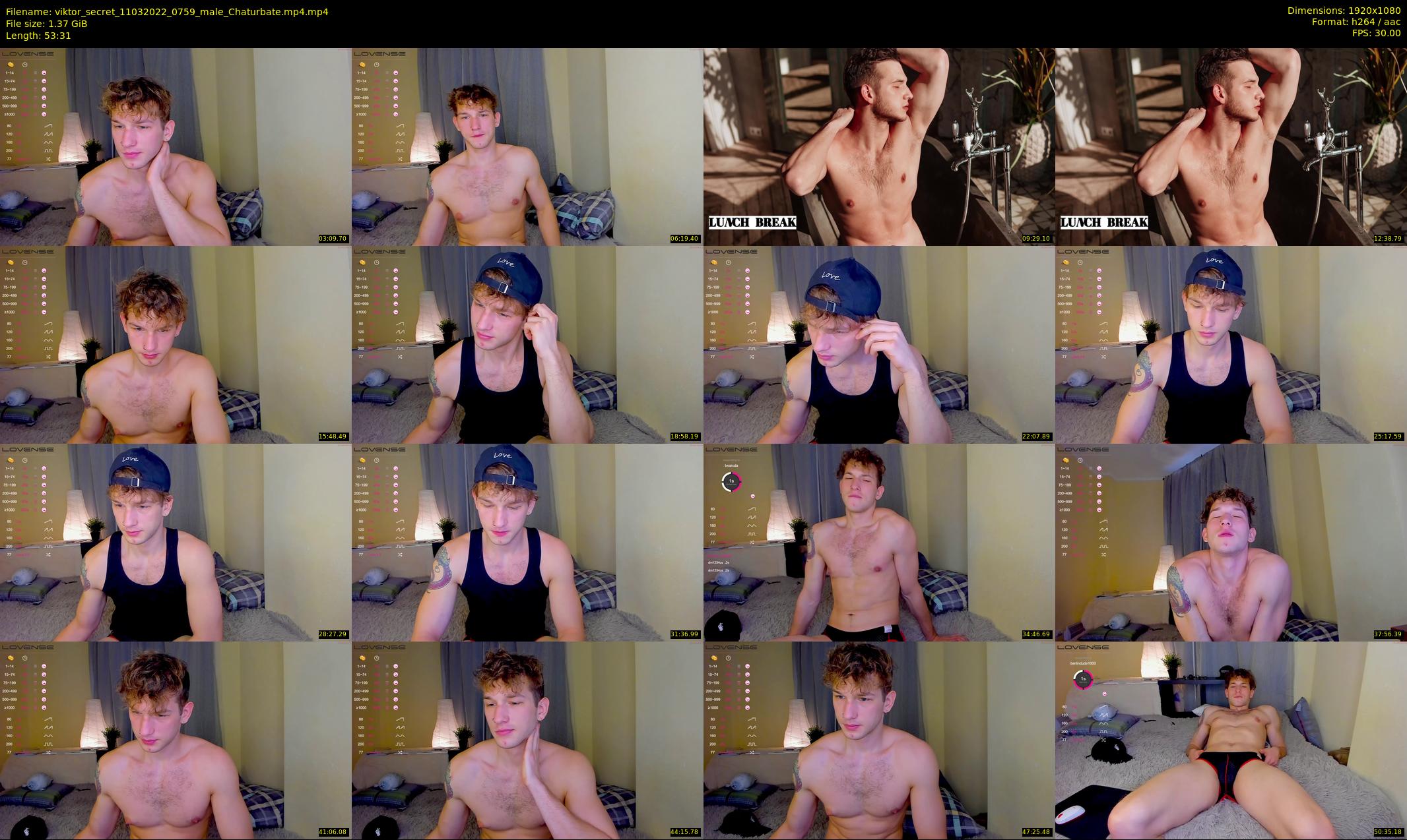 viktor_secret — 54 minute Chaturbate male cam show recording, 1080p, Mar 11, 2022