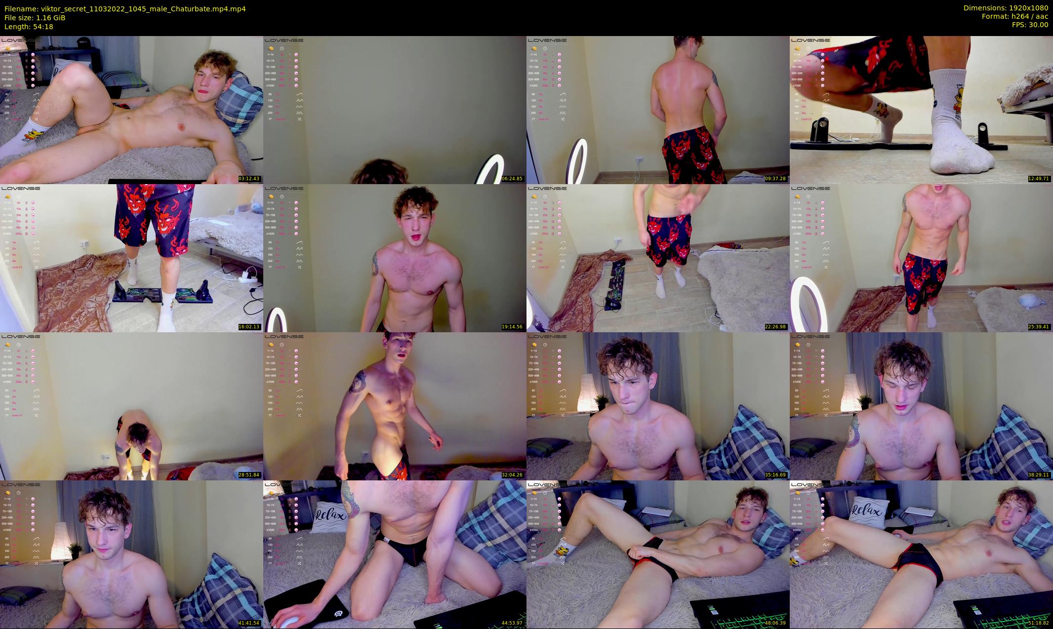 viktor_secret — 55 minute Chaturbate male cam show recording, 1080p, Mar 11, 2022