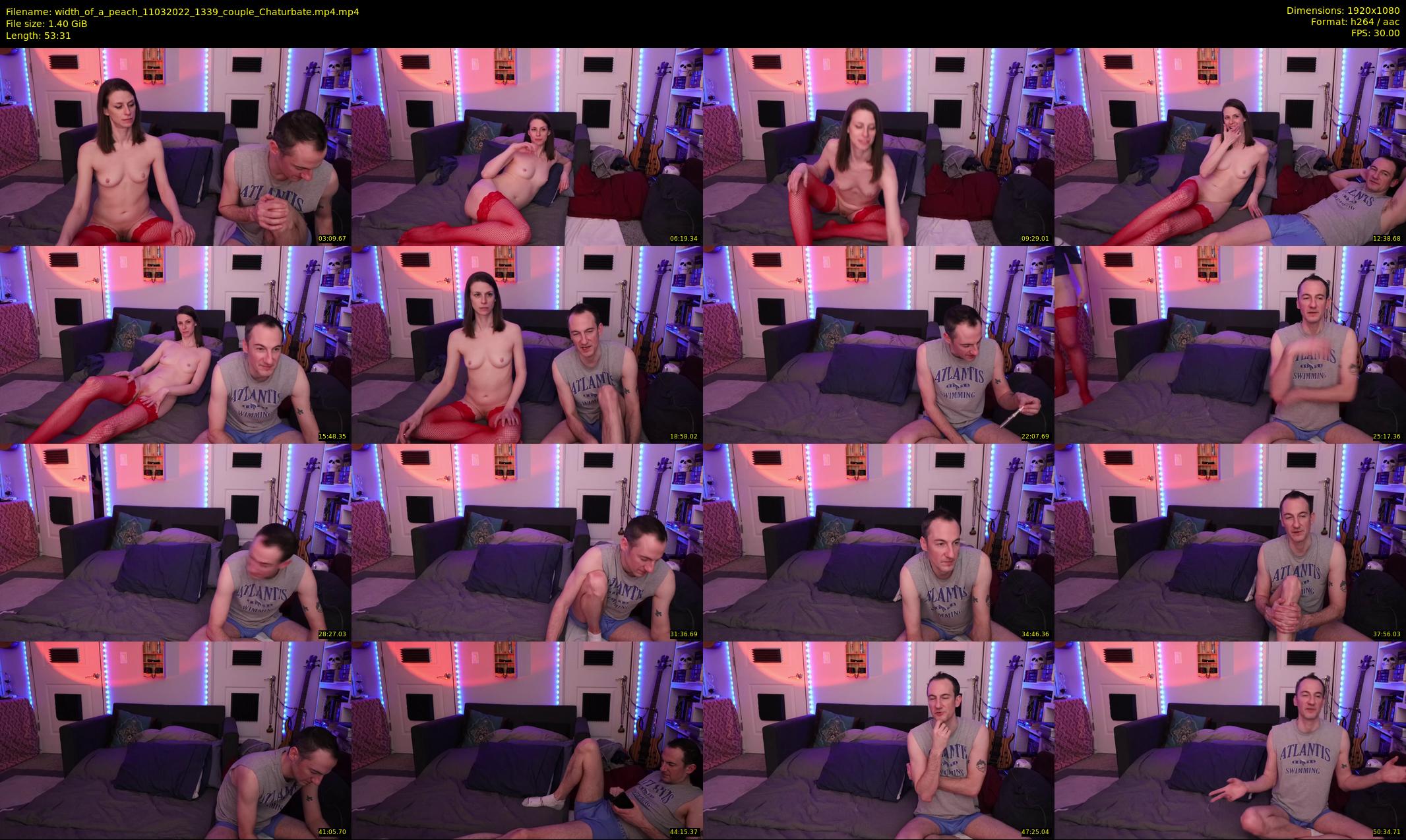 width_of_a_peach — 54 minute Chaturbate couple cam show recording, 1080p, Mar 11, 2022
