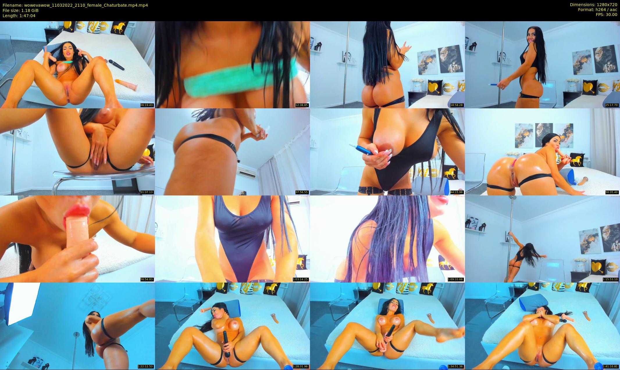 wowevawow — 108 minute Chaturbate female cam show recording, 720p, Mar 11, 2022