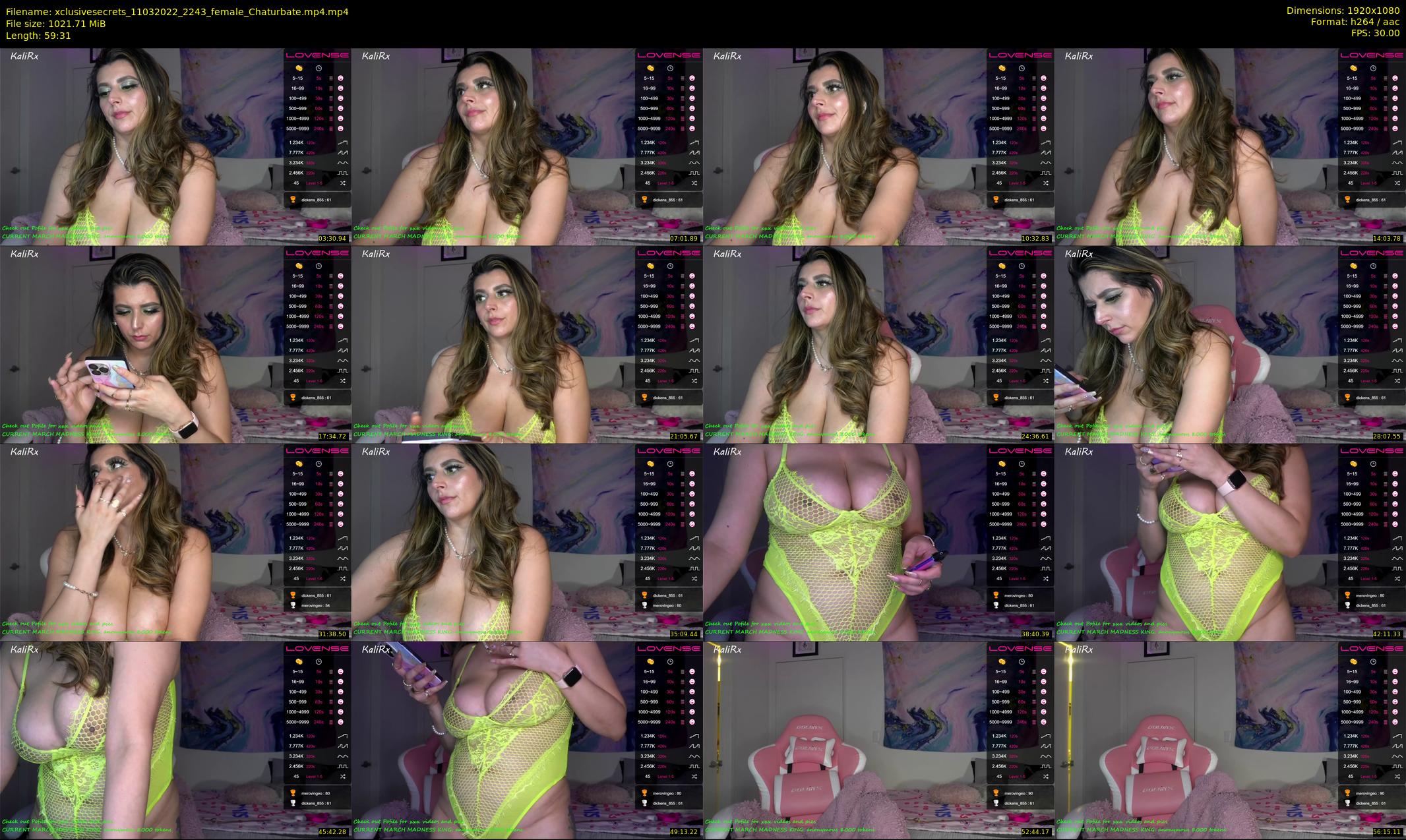 xclusivesecrets — 60 minute Chaturbate female cam show recording, 1080p, Mar 11, 2022