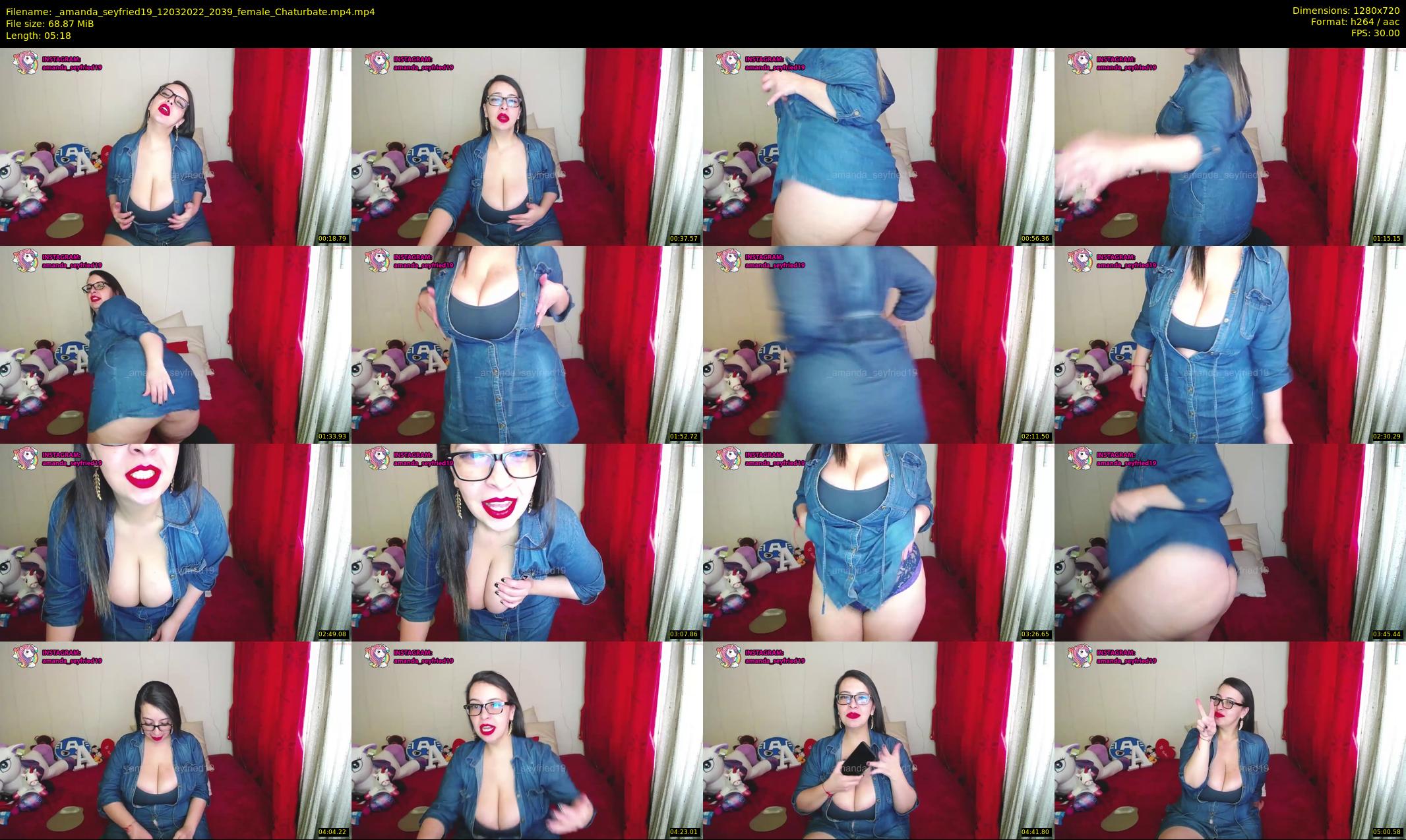 _amanda_seyfried19 — 6 minute Chaturbate female cam show recording, 720p, Mar 12, 2022