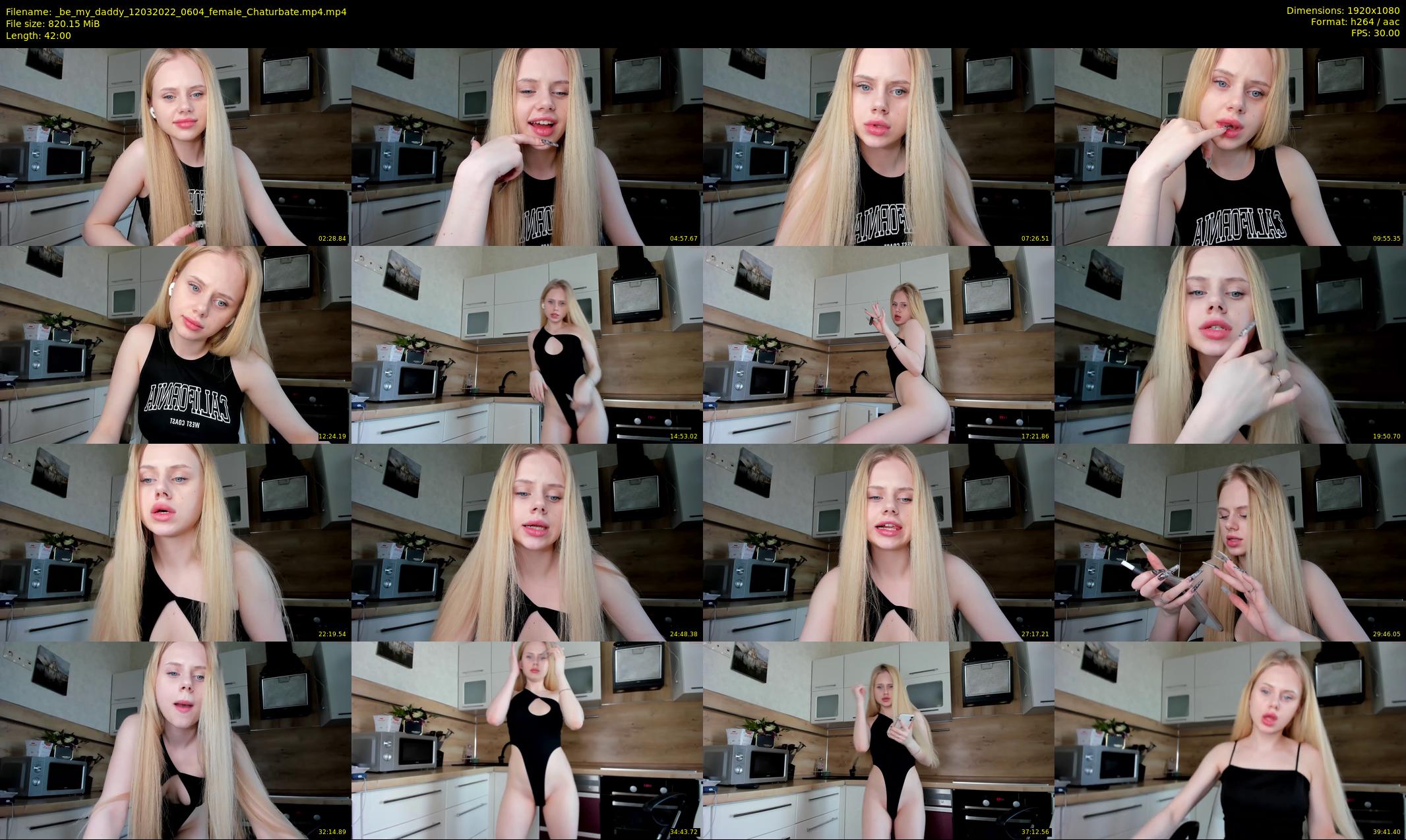 _be_my_daddy — 42 minute Chaturbate female cam show recording, 1080p, Mar 12, 2022
