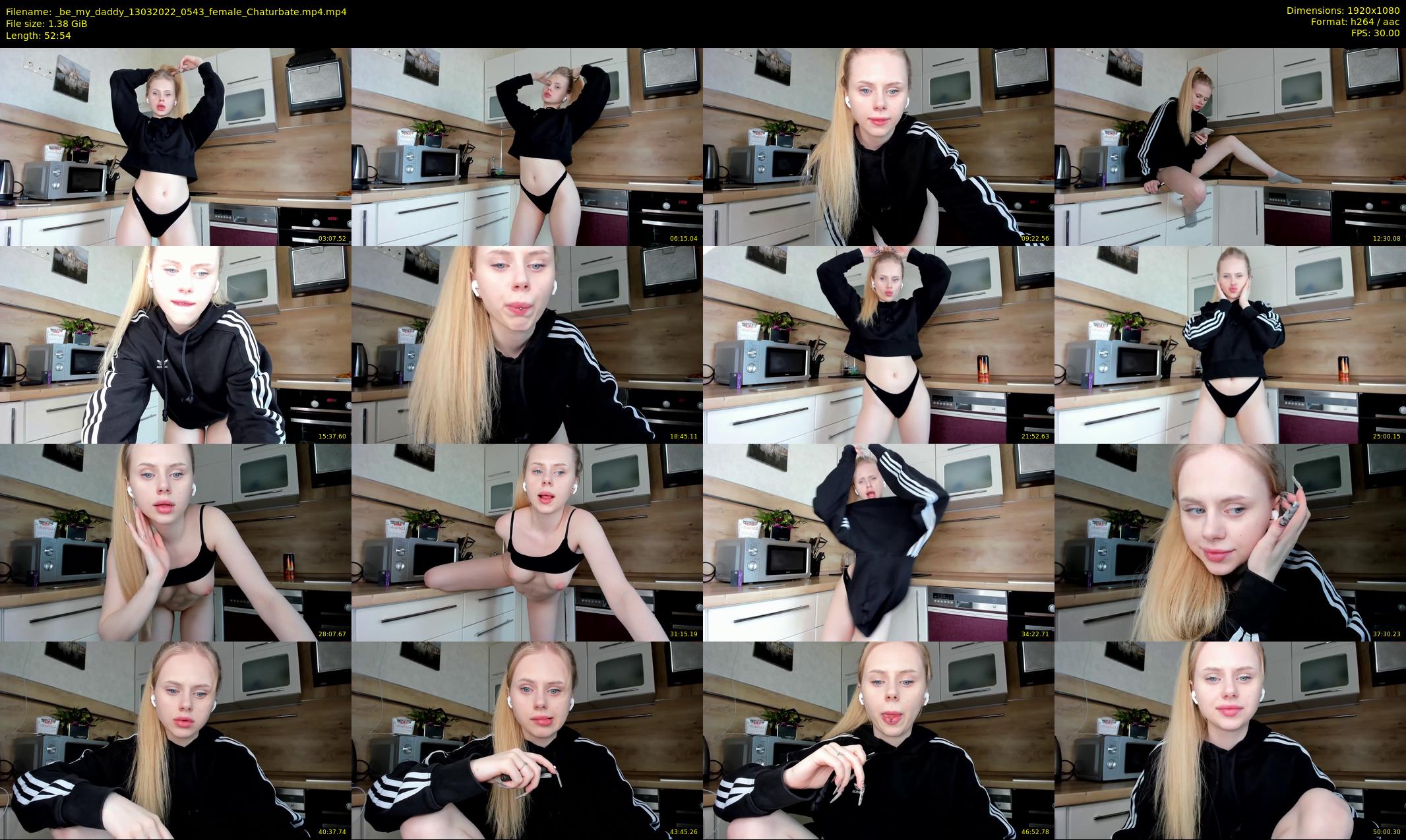 _be_my_daddy — 53 minute Chaturbate female cam show recording, 1080p, Mar 13, 2022