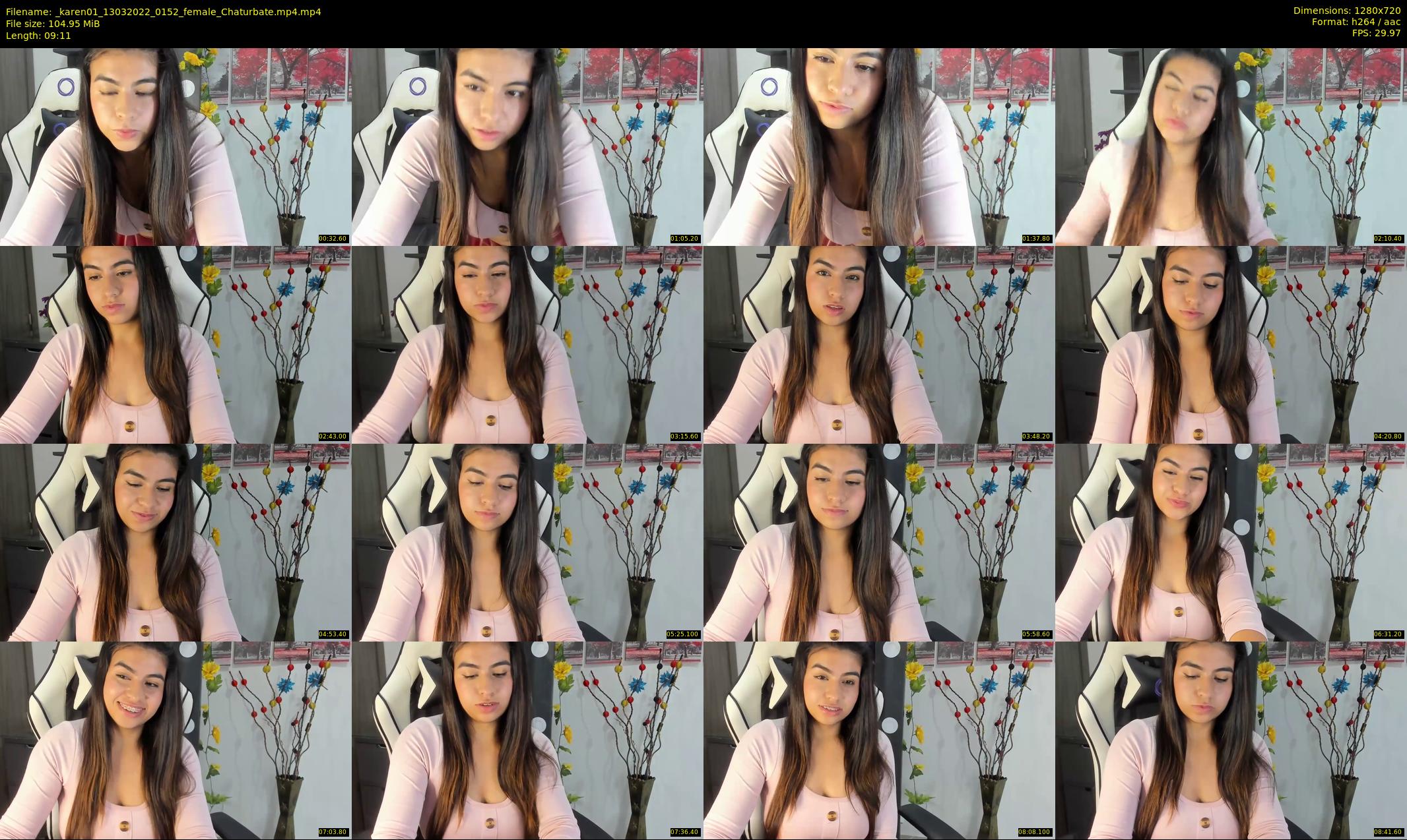 _karen01 — 10 minute Chaturbate female cam show recording, 720p, Mar 13, 2022