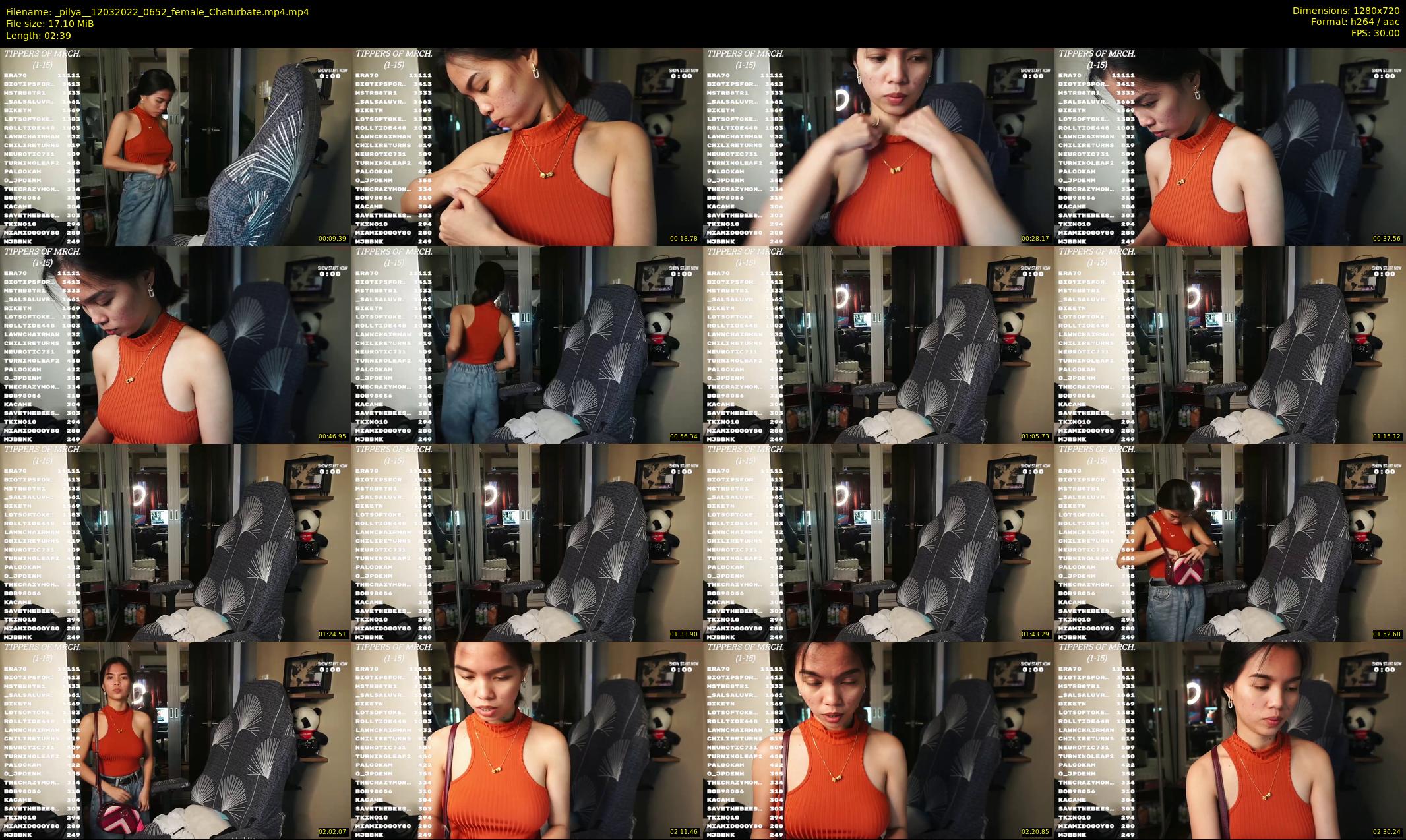 _pilya_ — 3 minute Chaturbate female cam show recording, 720p, Mar 12, 2022