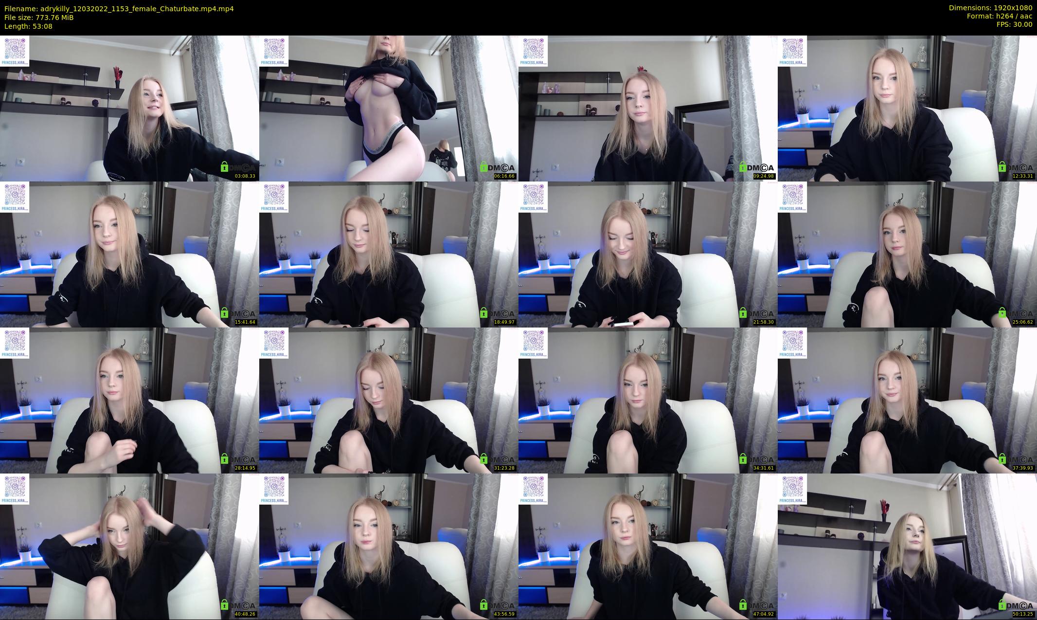 adrykilly — 54 minute Chaturbate female cam show recording, 1080p, Mar 12, 2022