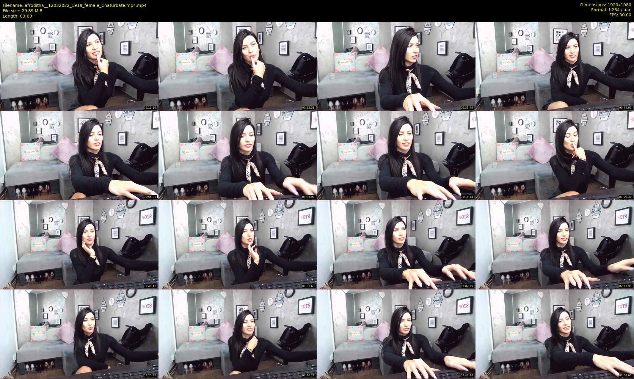 afroditha_ — 4 minute Chaturbate female cam show recording, 1080p, Mar 12, 2022