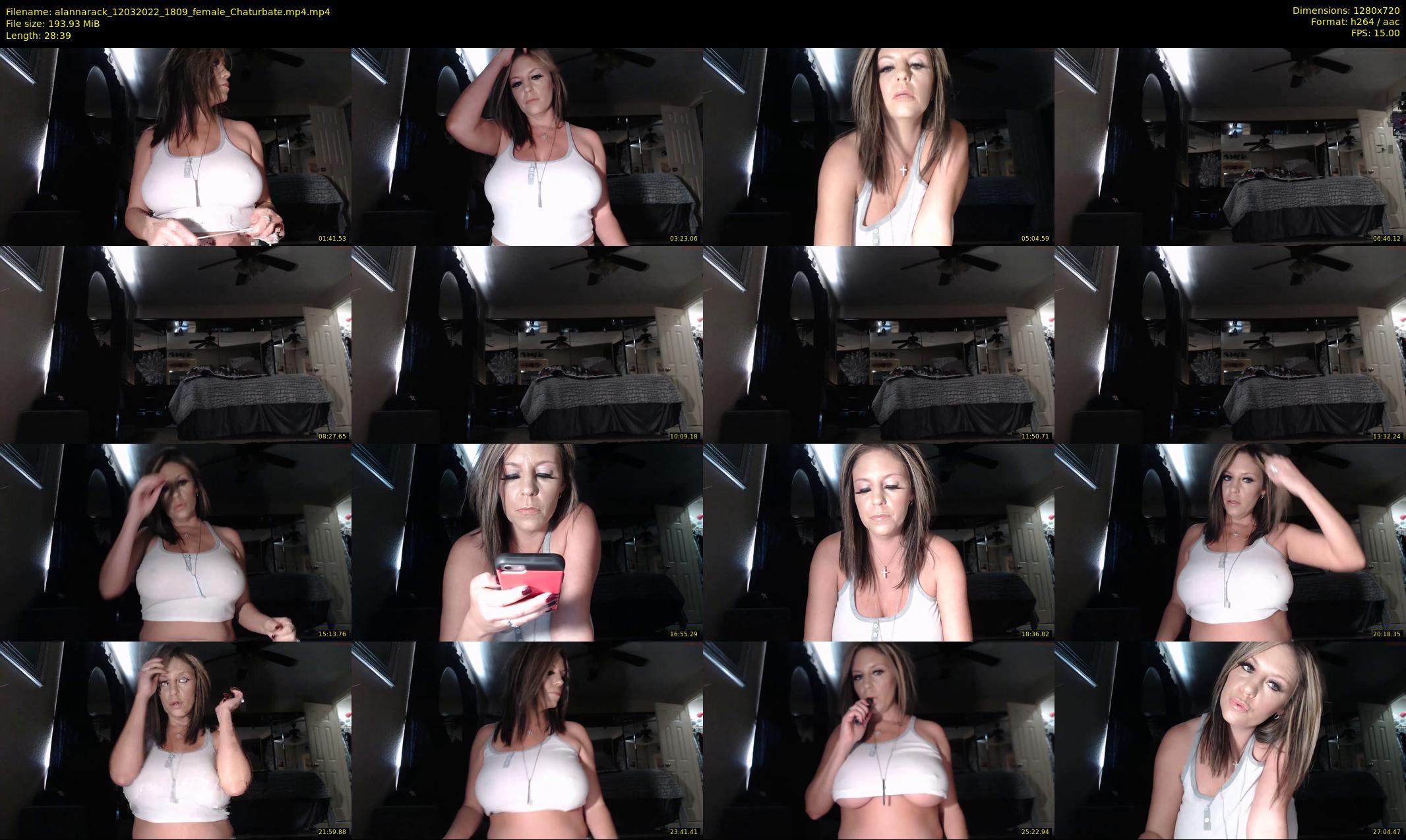 alannarack — 29 minute Chaturbate female cam show recording, 720p, Mar 12, 2022