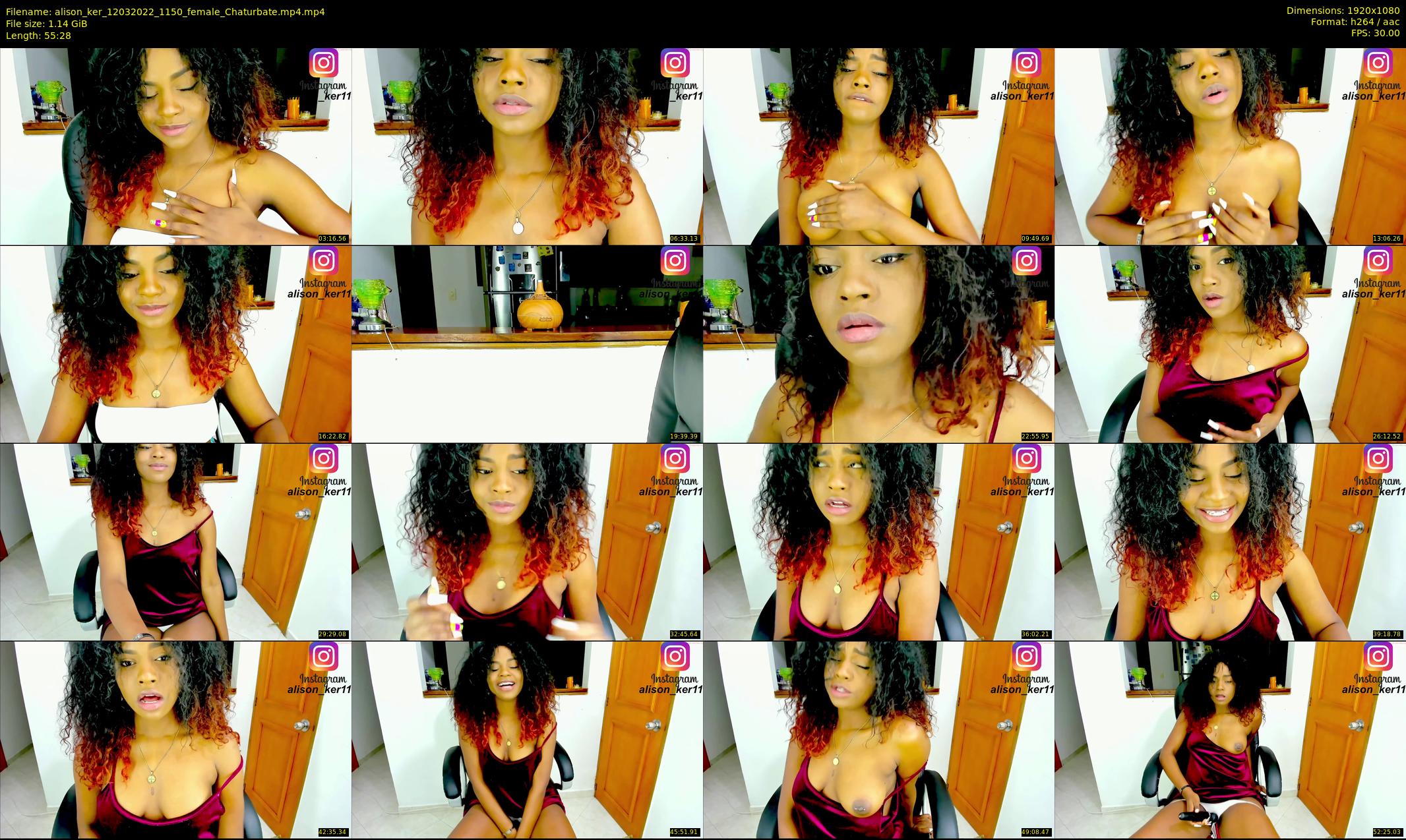alison_ker — 56 minute Chaturbate female cam show recording, 1080p, Mar 12, 2022