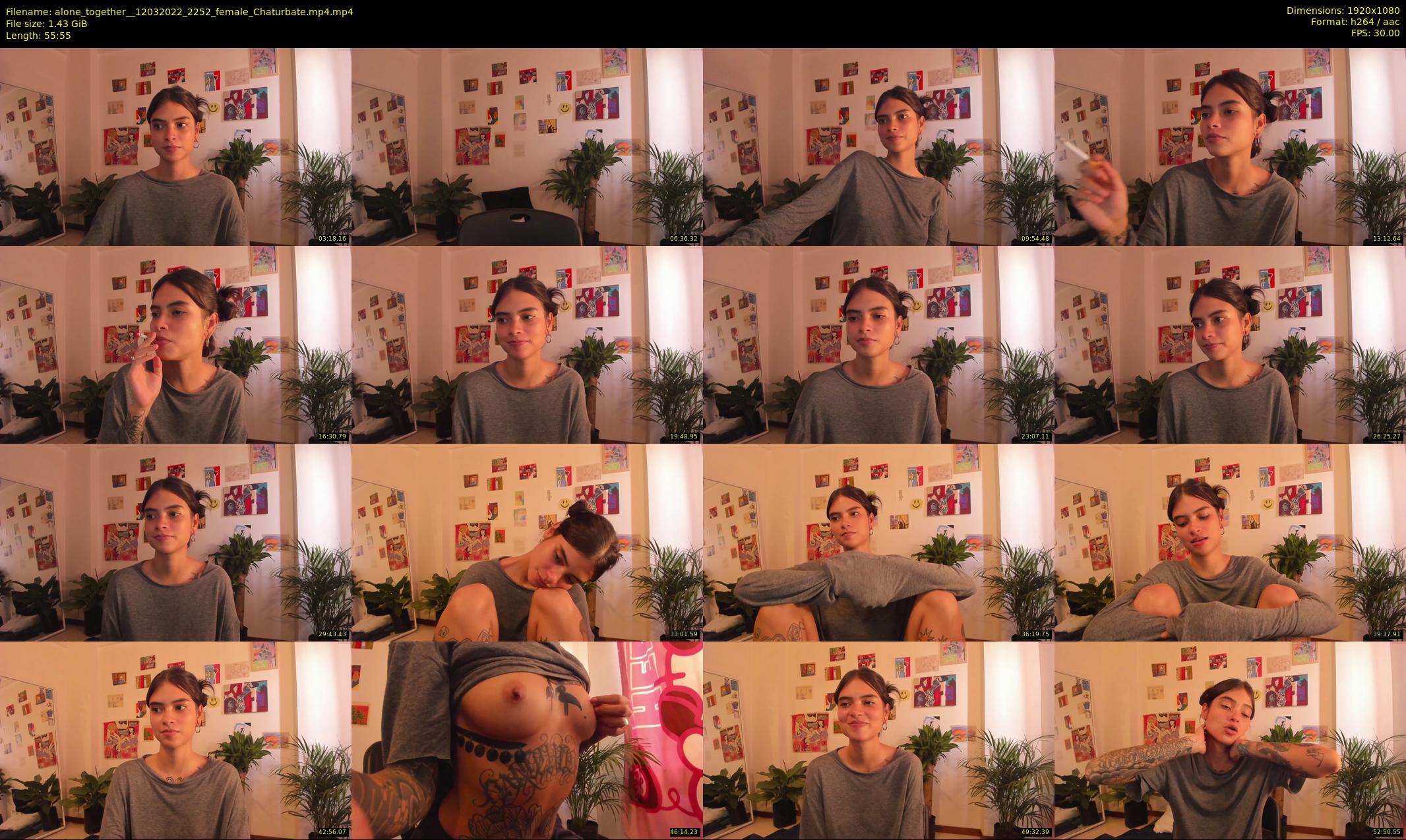 alone_together_ — 56 minute Chaturbate female cam show recording, 1080p, Mar 12, 2022