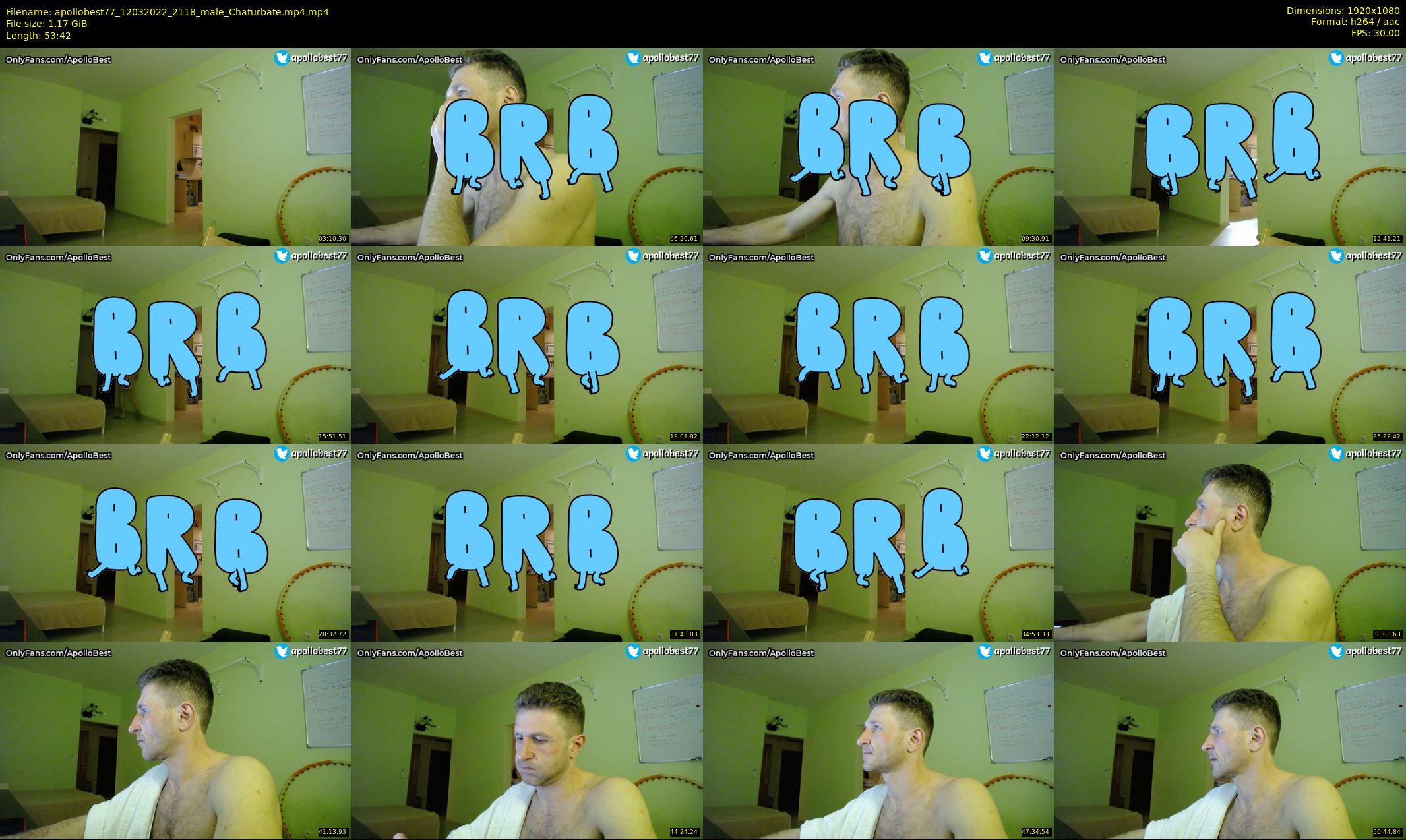 apollobest77 — 54 minute Chaturbate male cam show recording, 1080p, Mar 12, 2022