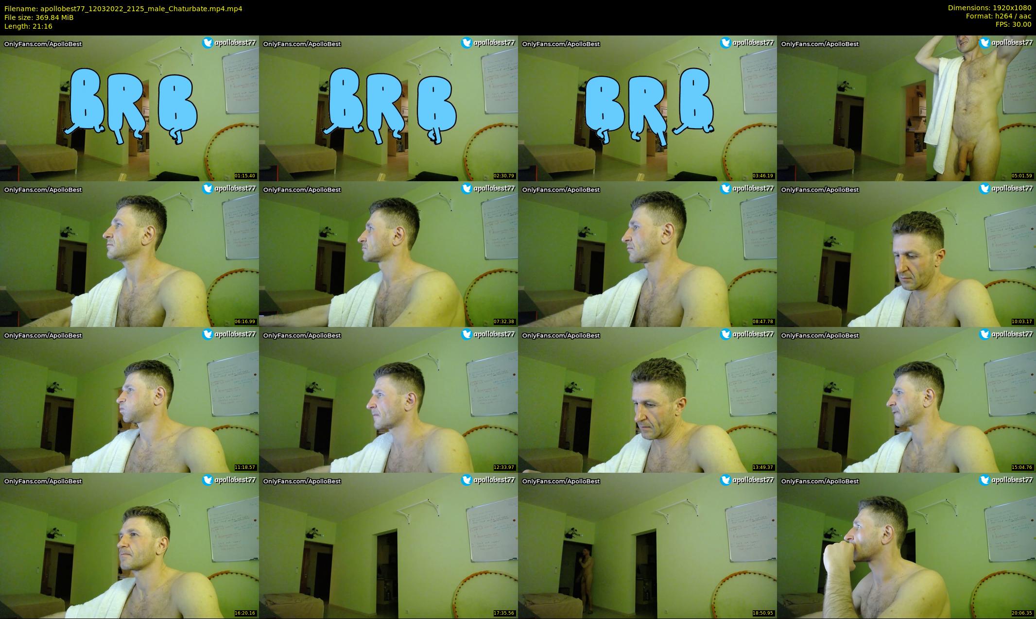 apollobest77 — 22 minute Chaturbate male cam show recording, 1080p, Mar 12, 2022