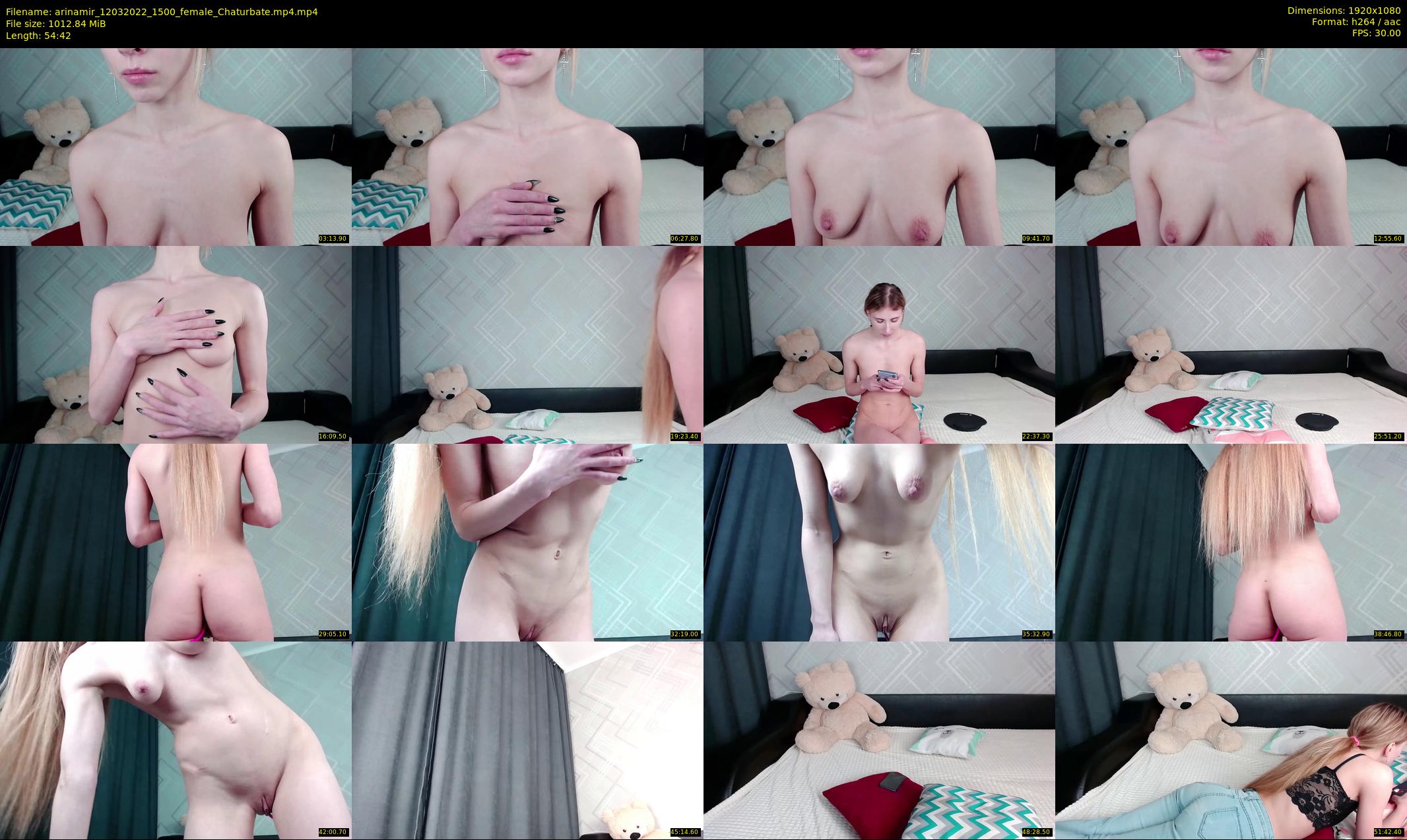 arinamir — 55 minute Chaturbate female cam show recording, 1080p, Mar 12, 2022