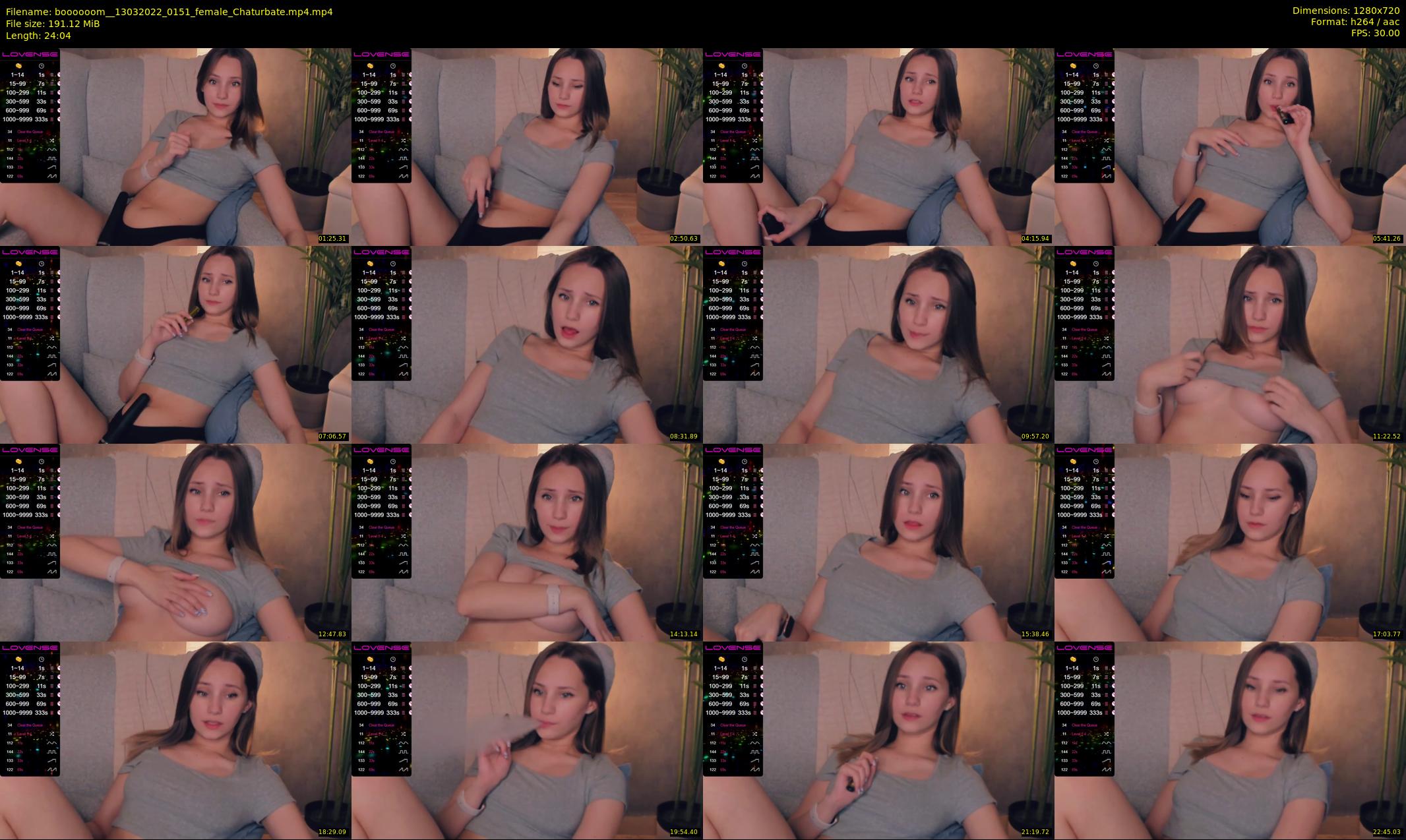 boooooom_ — 25 minute Chaturbate female cam show recording, 720p, Mar 13, 2022