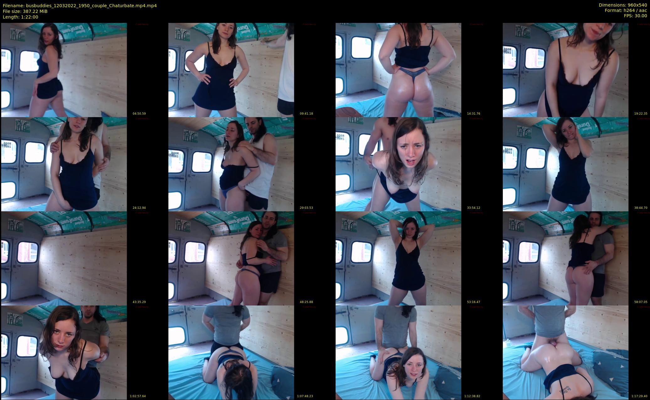 busbuddies — 82 minute Chaturbate couple cam show recording, 480p, Mar 12, 2022