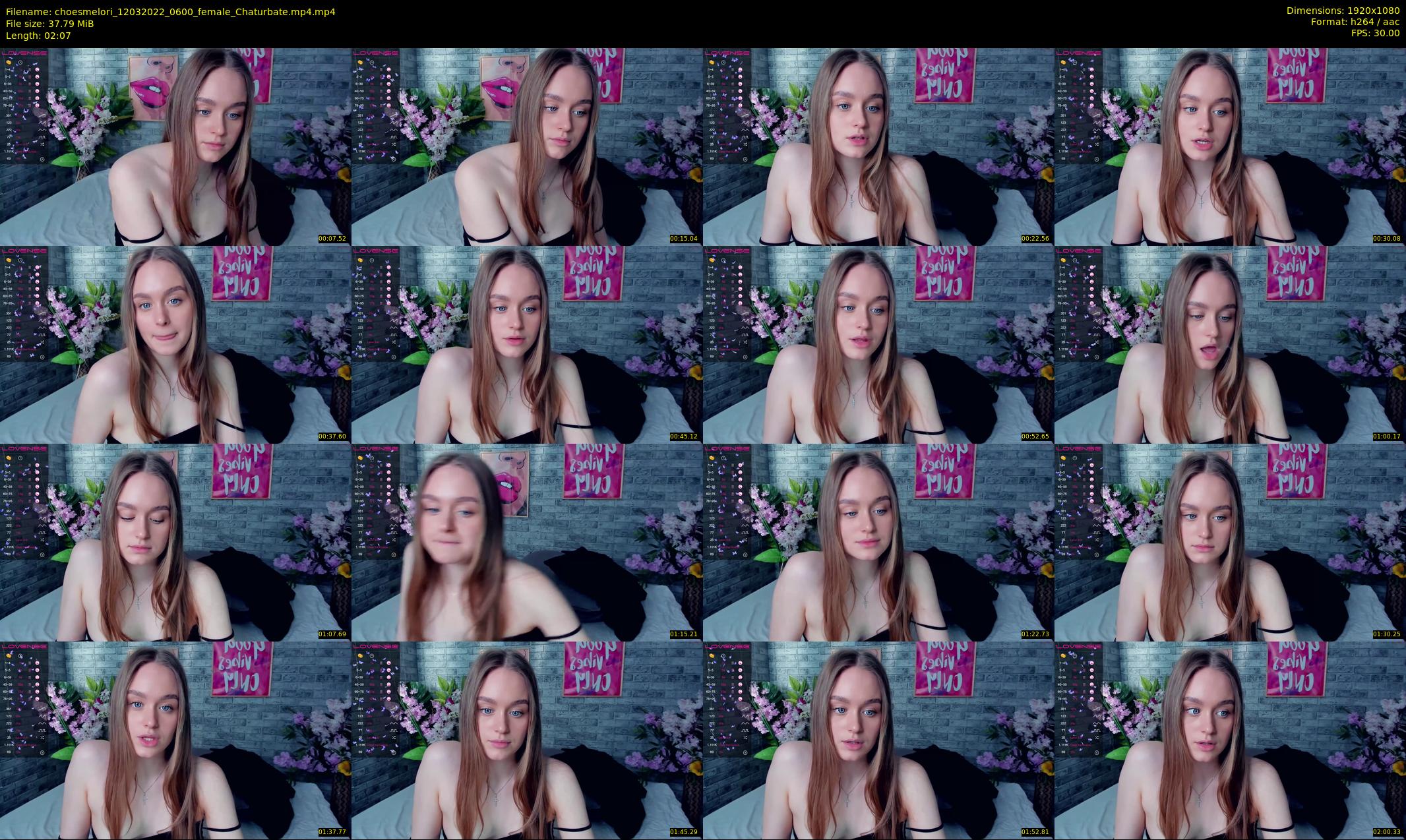 choesmelori — 3 minute Chaturbate couple cam show recording, 1080p, Mar 12, 2022