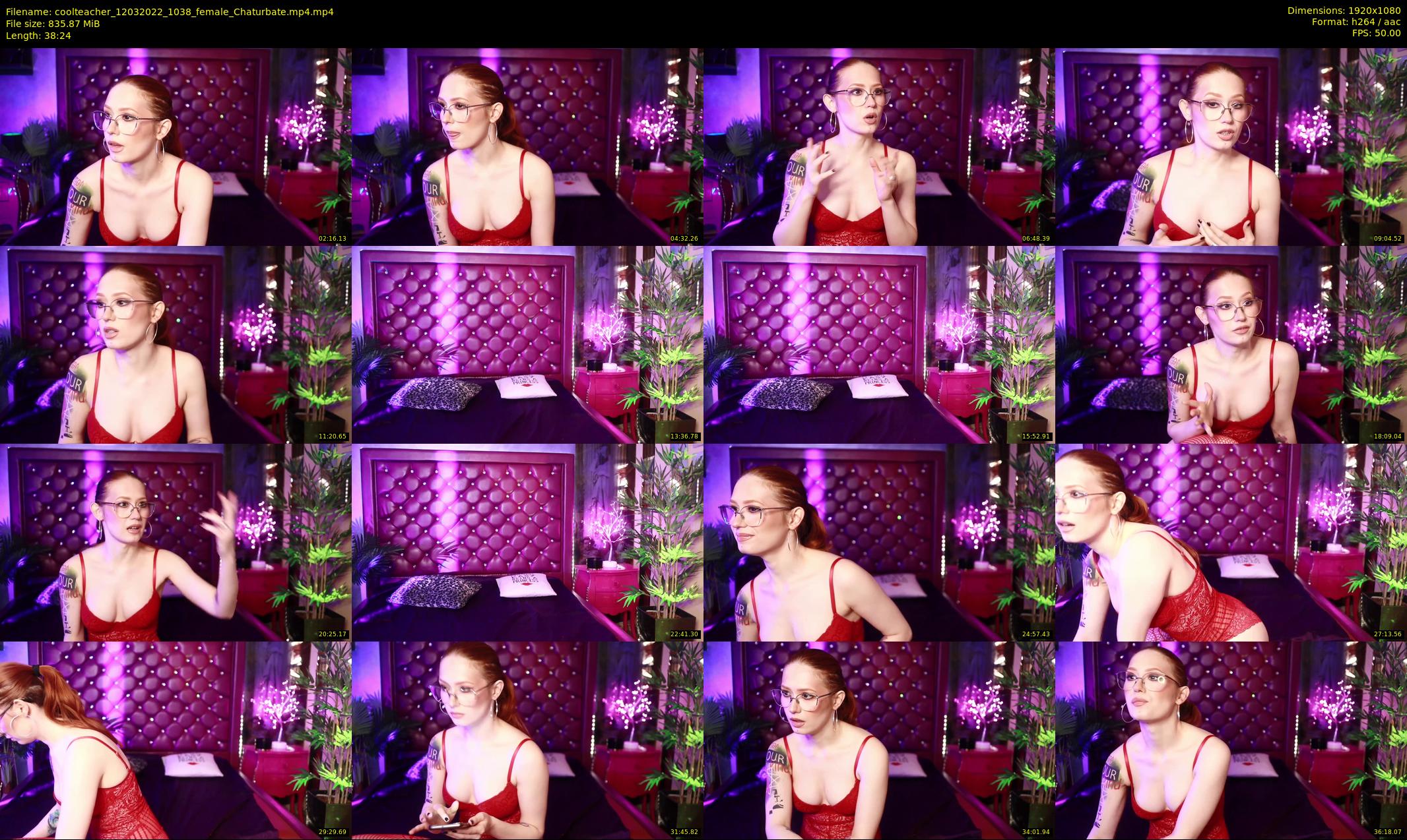 coolteacher — 39 minute Chaturbate female cam show recording, 1080p, Mar 12, 2022