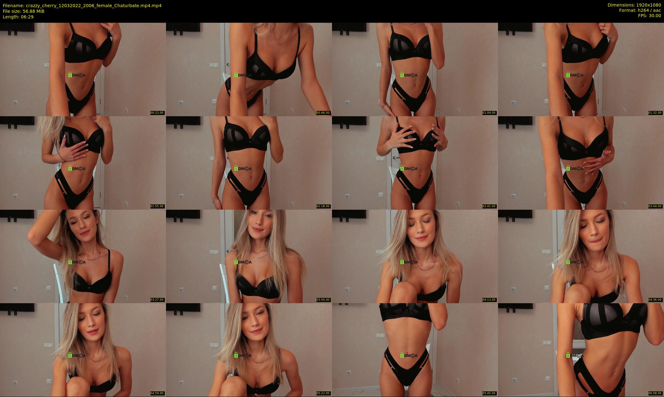 crazzy_cherry — 7 minute Chaturbate female cam show recording, 1080p, Mar 12, 2022