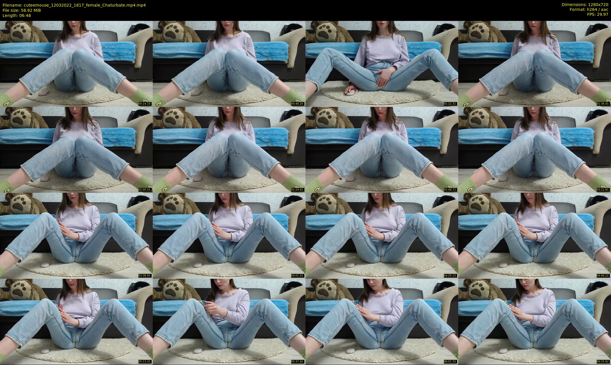 cuteemouse — 7 minute Chaturbate female cam show recording, 720p, Mar 12, 2022