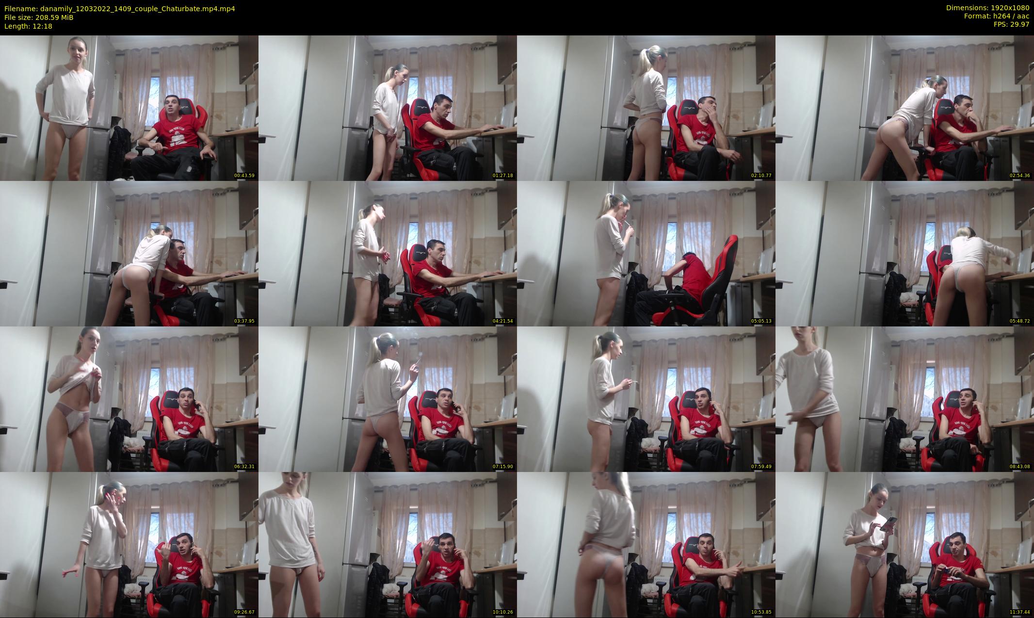 danamily — 13 minute Chaturbate female cam show recording, 1080p, Mar 12, 2022