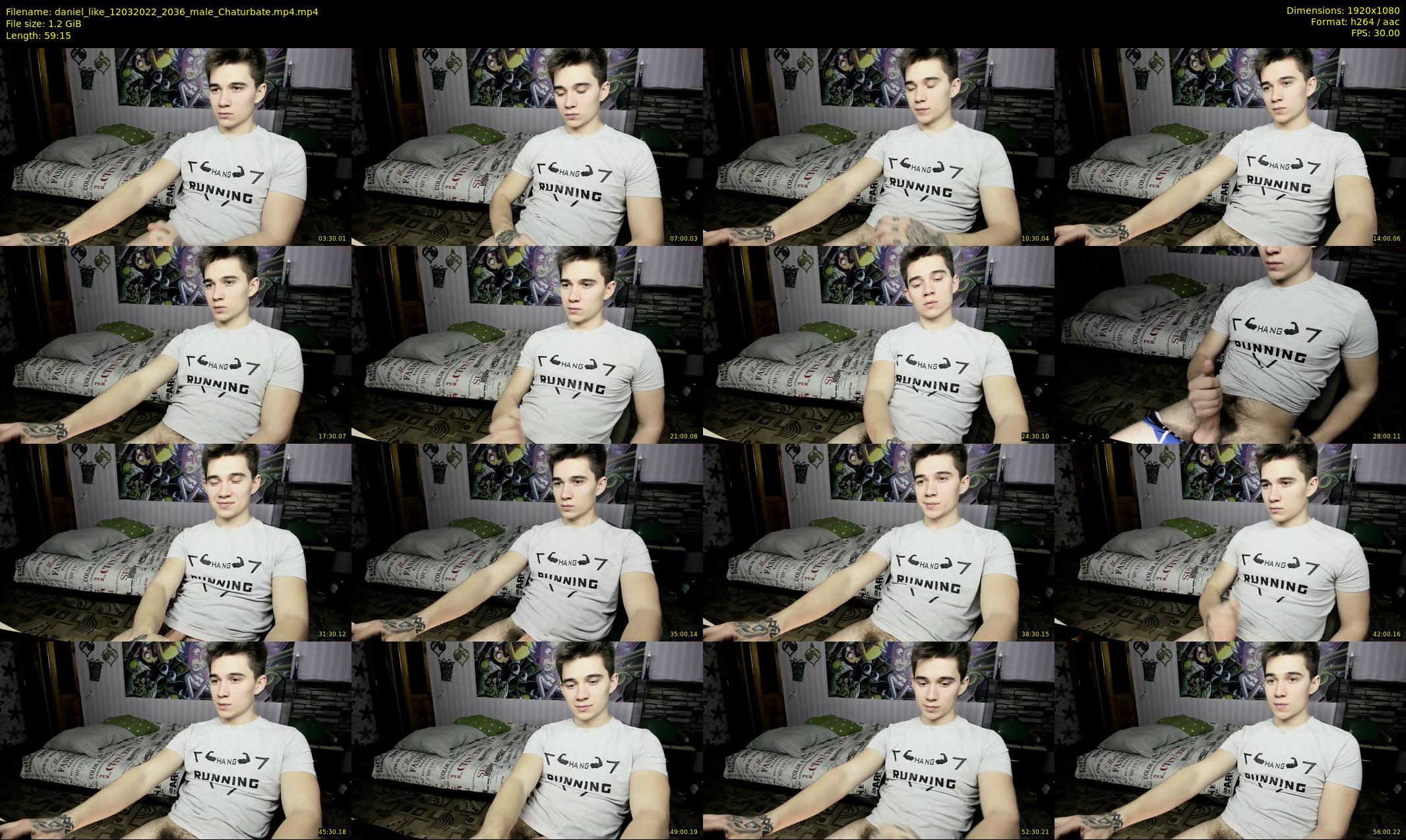 daniel_like — 60 minute Chaturbate male cam show recording, 1080p, Mar 12, 2022