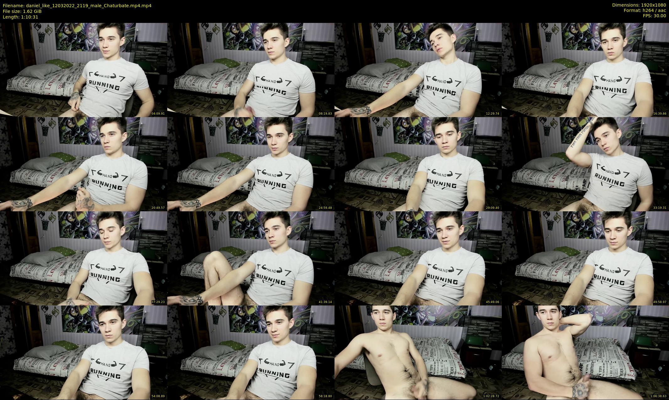 daniel_like — 71 minute Chaturbate male cam show recording, 1080p, Mar 12, 2022