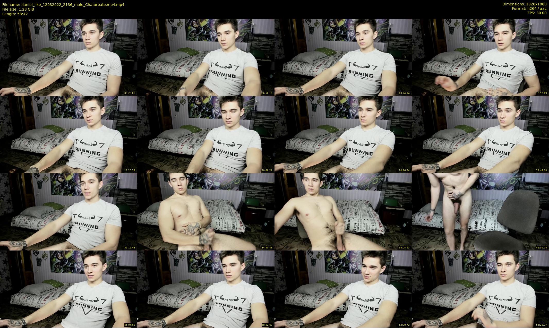 daniel_like — 59 minute Chaturbate male cam show recording, 1080p, Mar 12, 2022