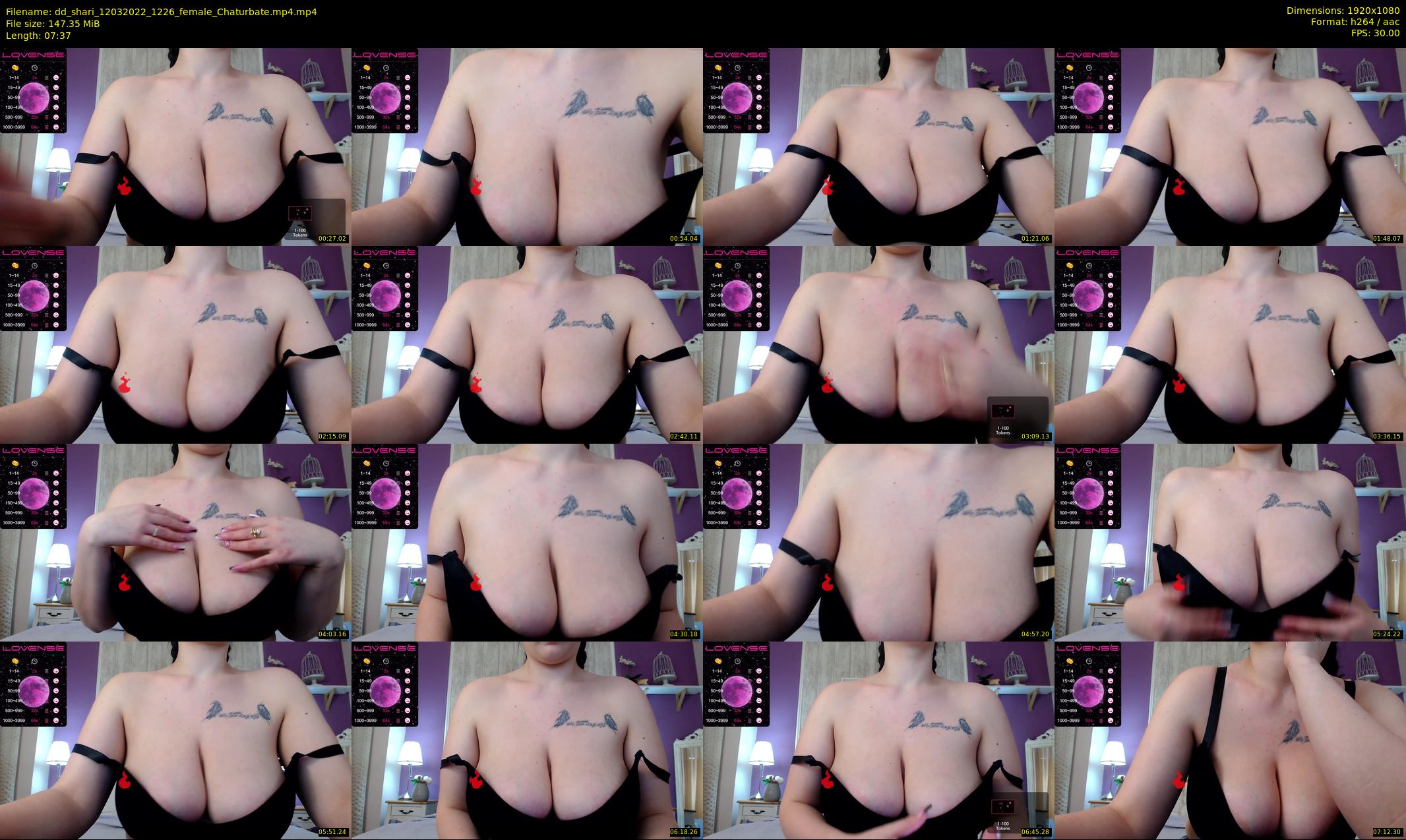 dd_shari — 8 minute Chaturbate female cam show recording, 1080p, Mar 12, 2022