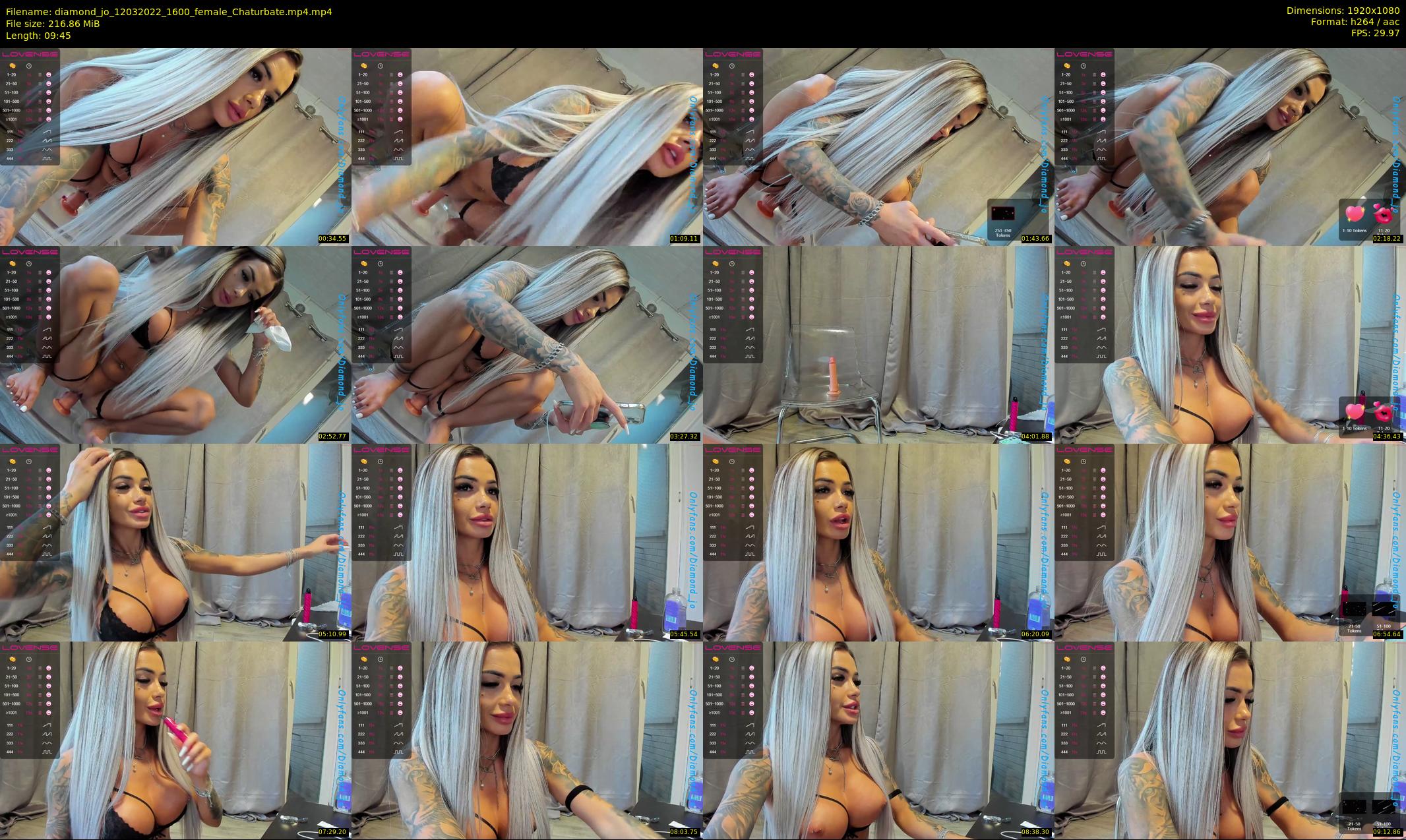 diamond_jo — 10 minute Chaturbate female cam show recording, 1080p, Mar 12, 2022