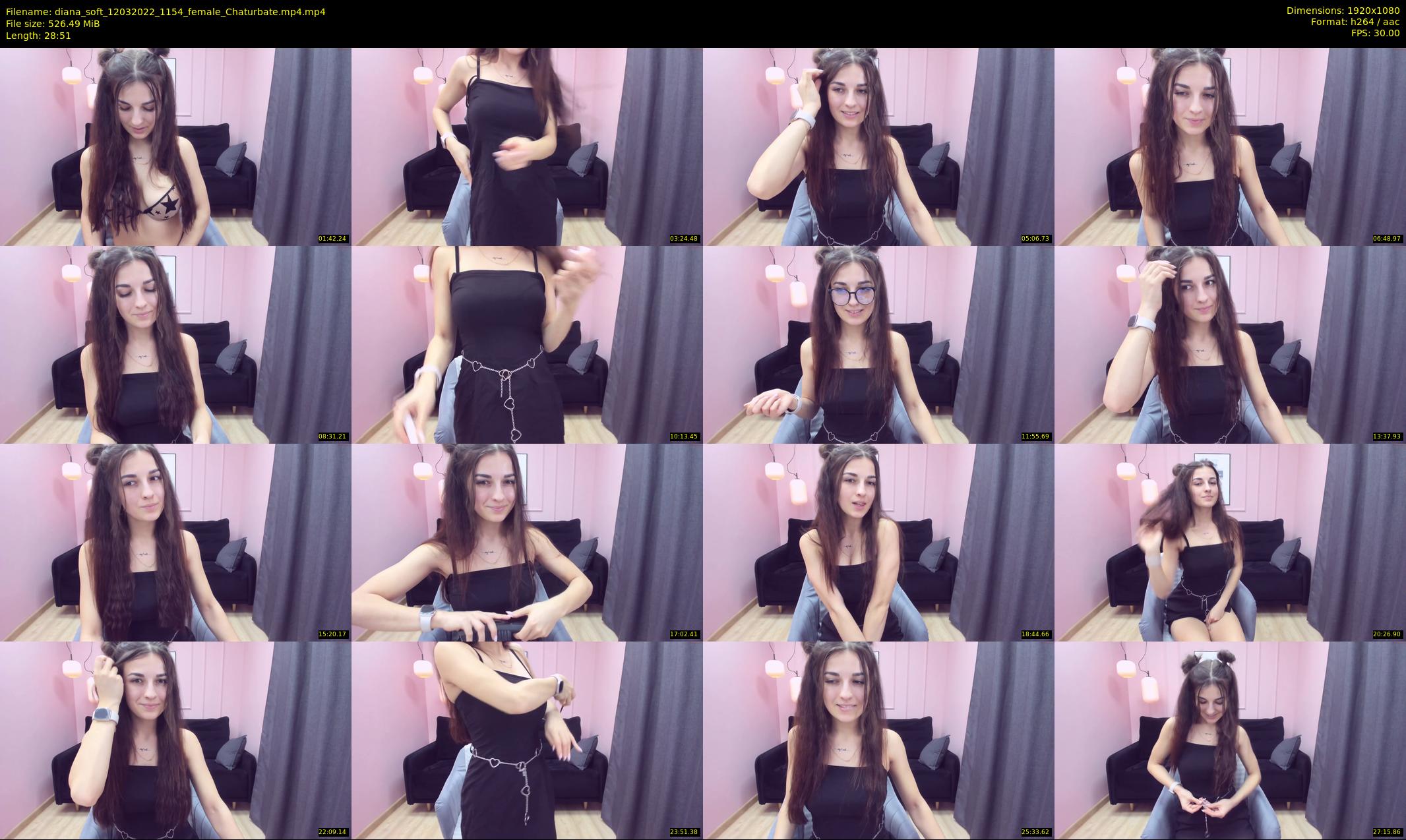 diana_soft — 29 minute Chaturbate female cam show recording, 1080p, Mar 12, 2022