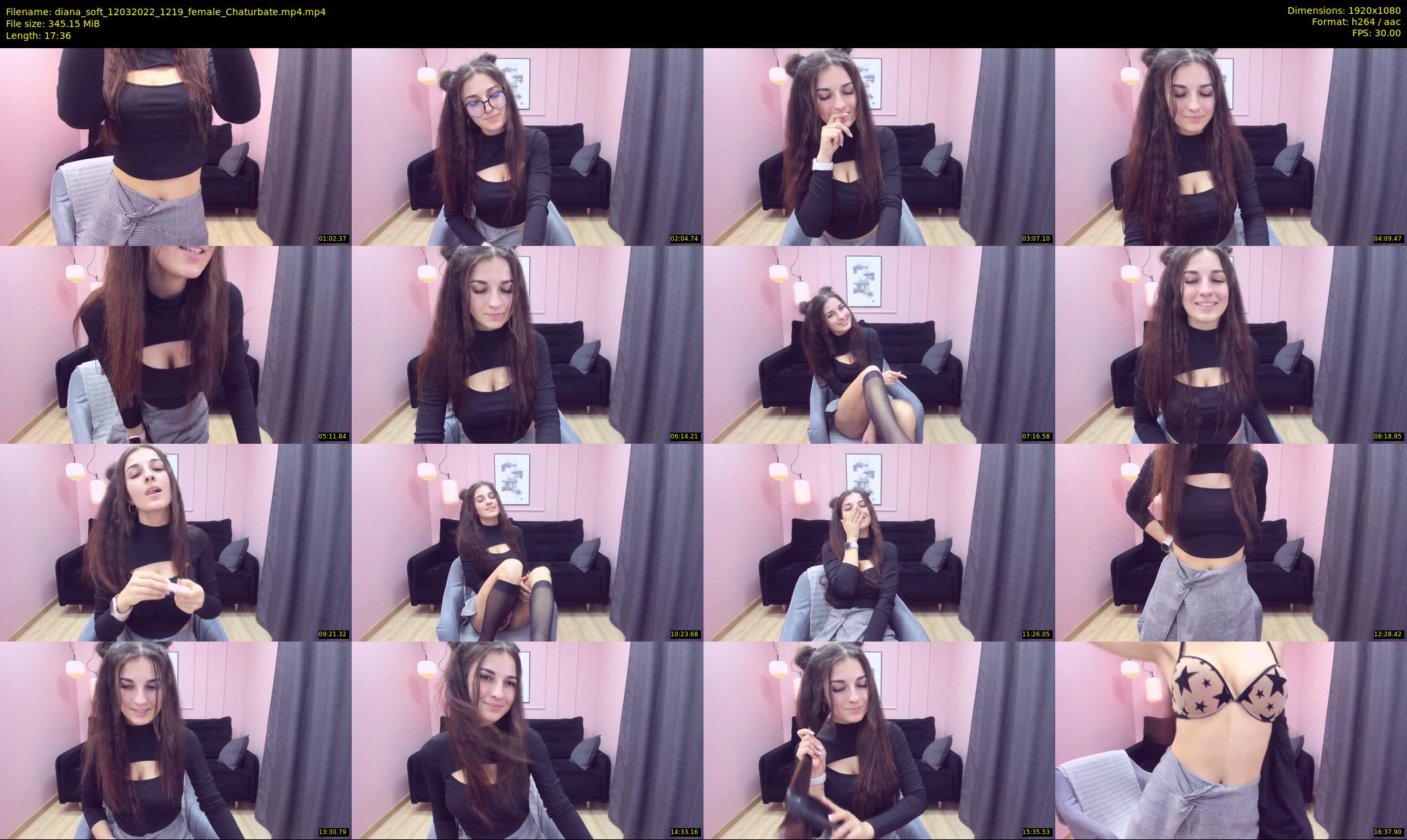diana_soft — 18 minute Chaturbate female cam show recording, 1080p, Mar 12, 2022
