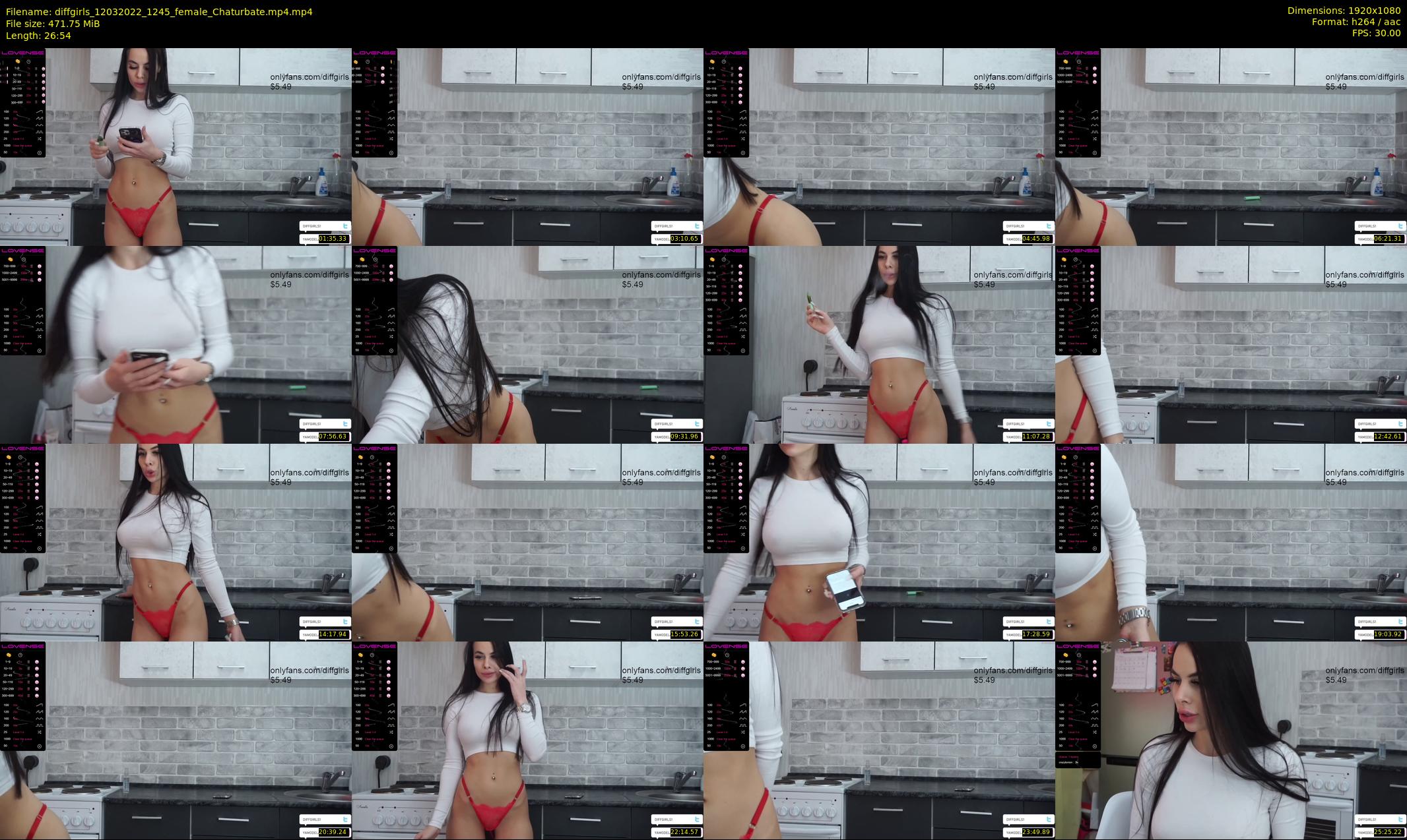 diffgirls — 27 minute Chaturbate female cam show recording, 1080p, Mar 12, 2022