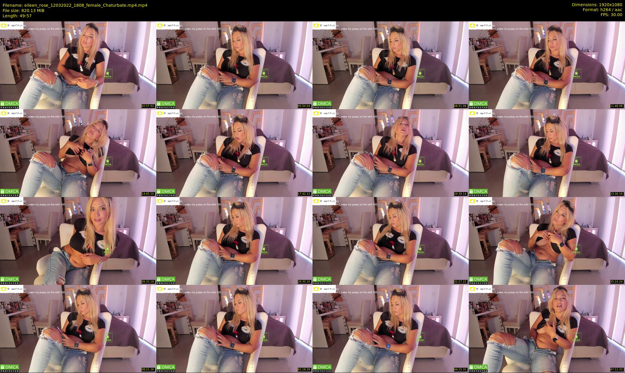 eileen_rose — 50 minute Chaturbate female cam show recording, 1080p, Mar 12, 2022