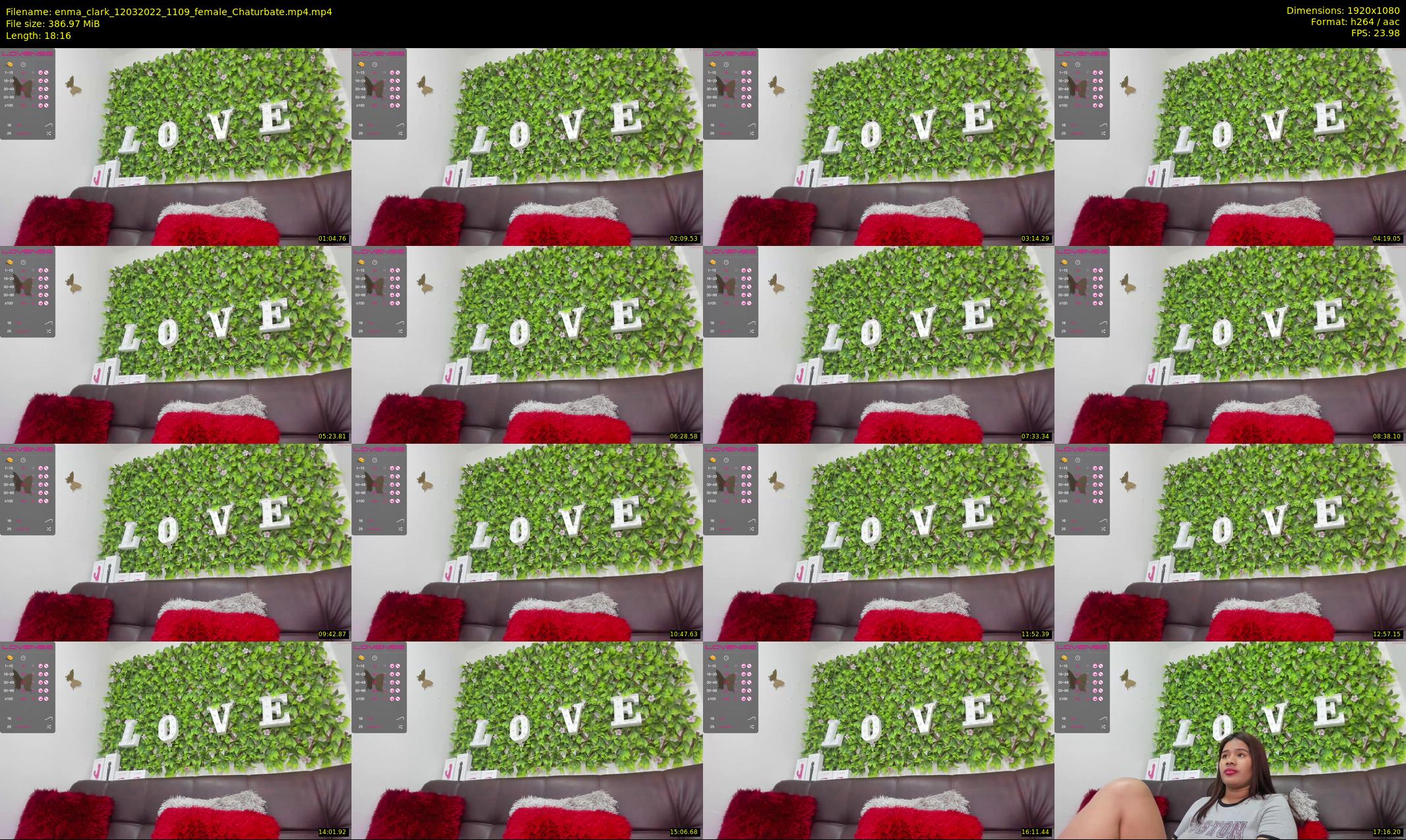 enma_clark — 19 minute Chaturbate female cam show recording, 1080p, Mar 12, 2022