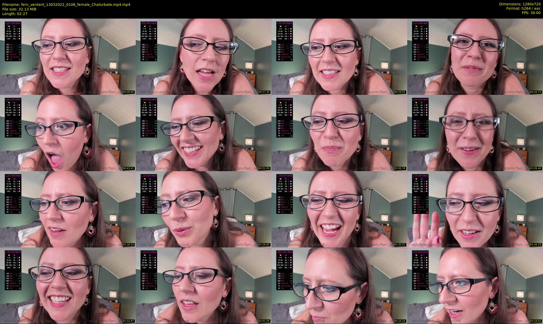 fern_verdant — 3 minute Chaturbate female cam show recording, 720p, Mar 13, 2022