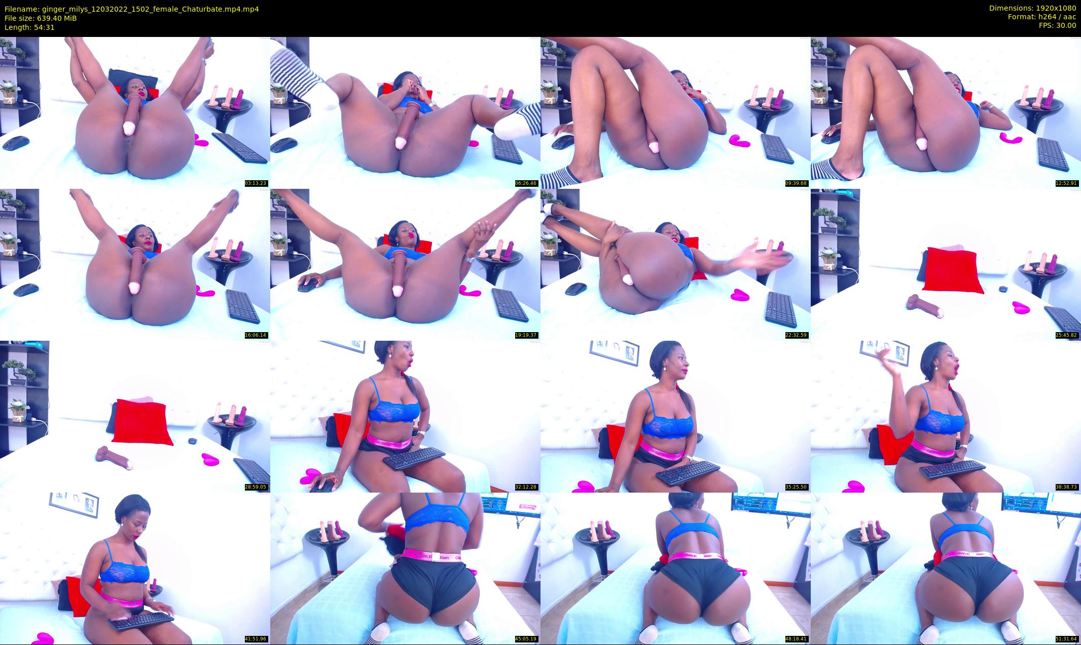 ginger_milys — 55 minute Chaturbate female cam show recording, 1080p, Mar 12, 2022