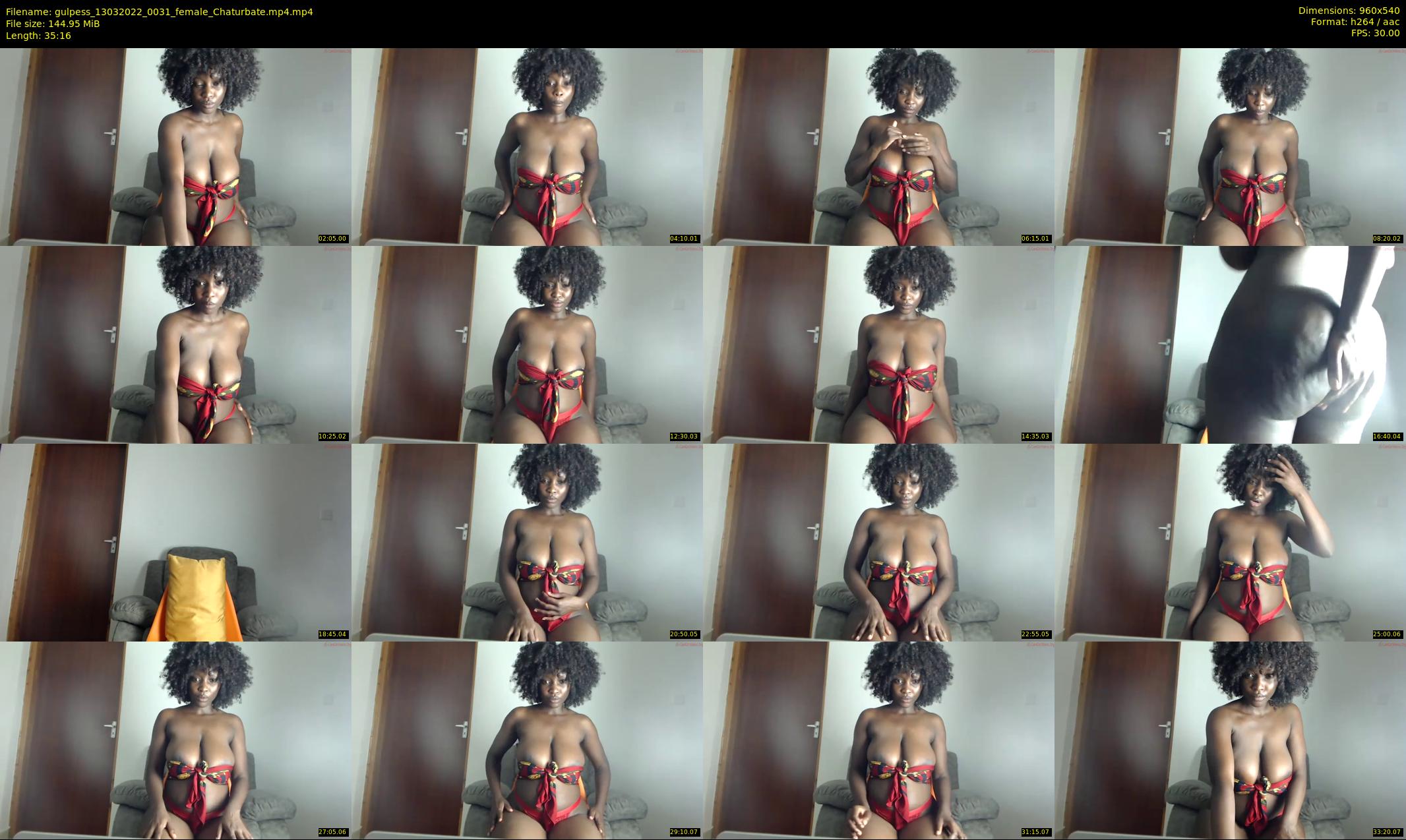 gulpess — 36 minute Chaturbate female cam show recording, 480p, Mar 13, 2022