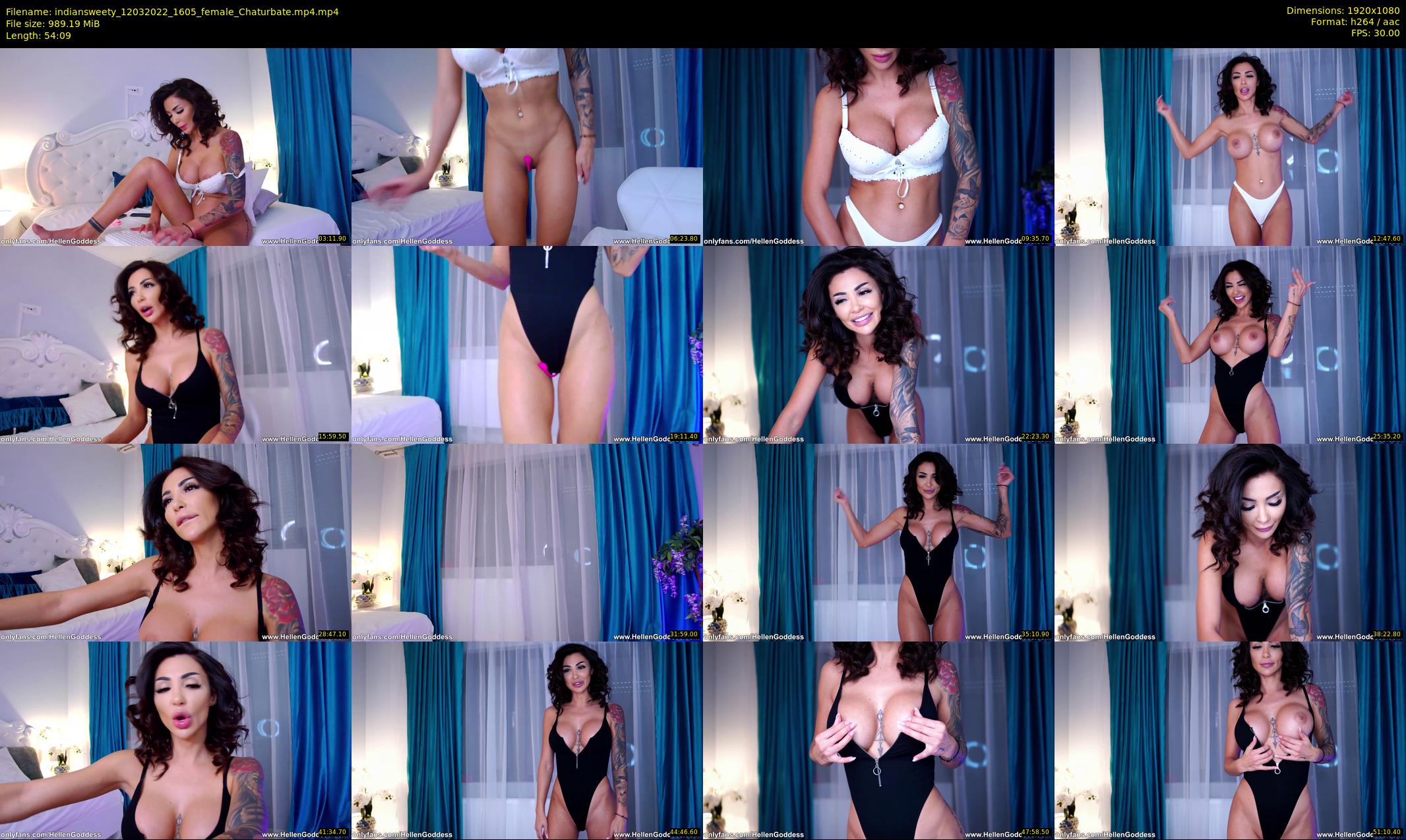 indiansweety — 55 minute Chaturbate female cam show recording, 1080p, Mar 12, 2022